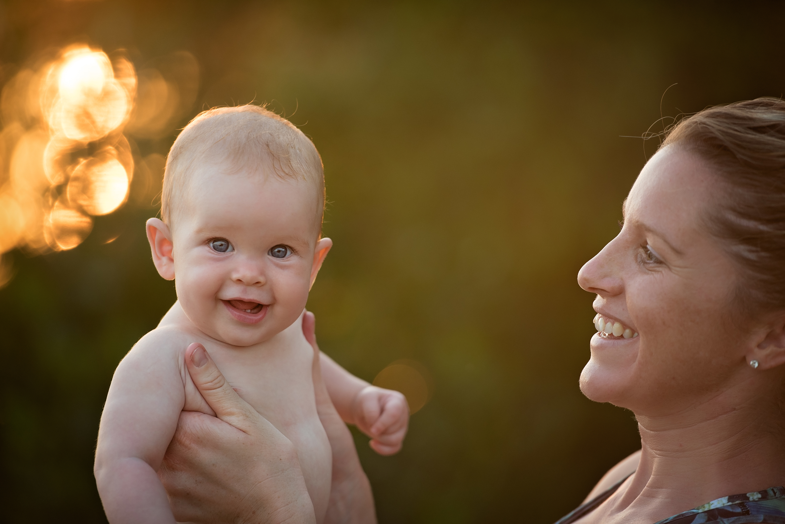 London baby photographer | dreamy sunset shoot