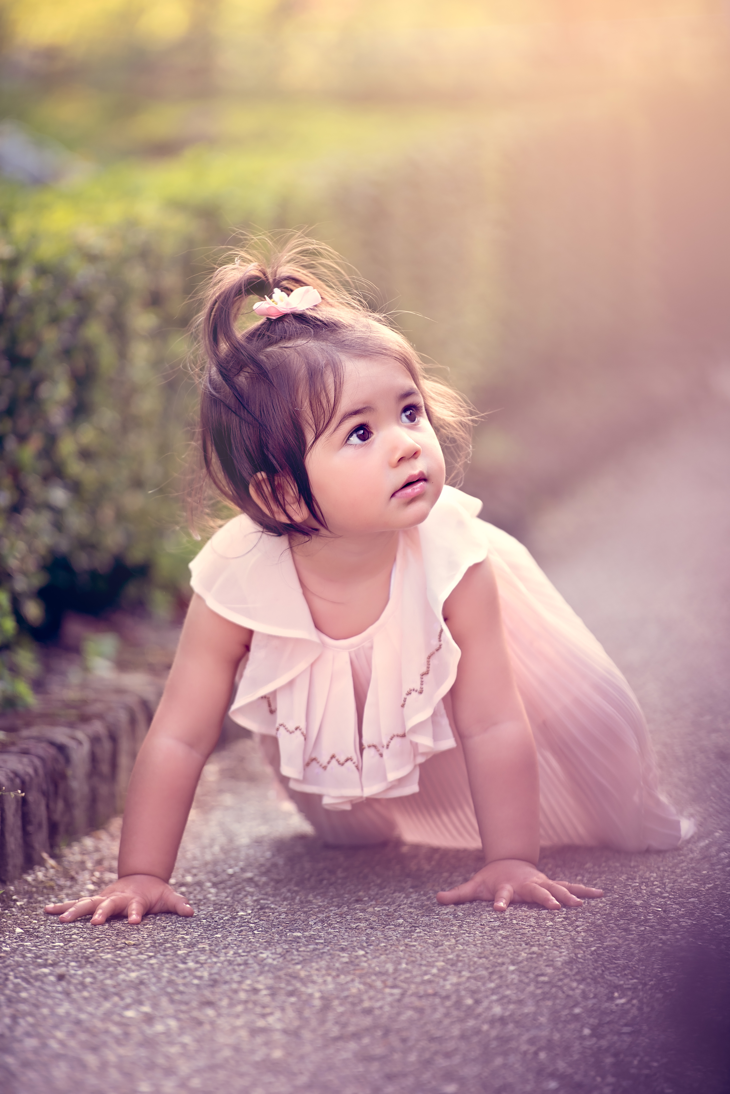 West London children's photographer | Aava at Holland Park