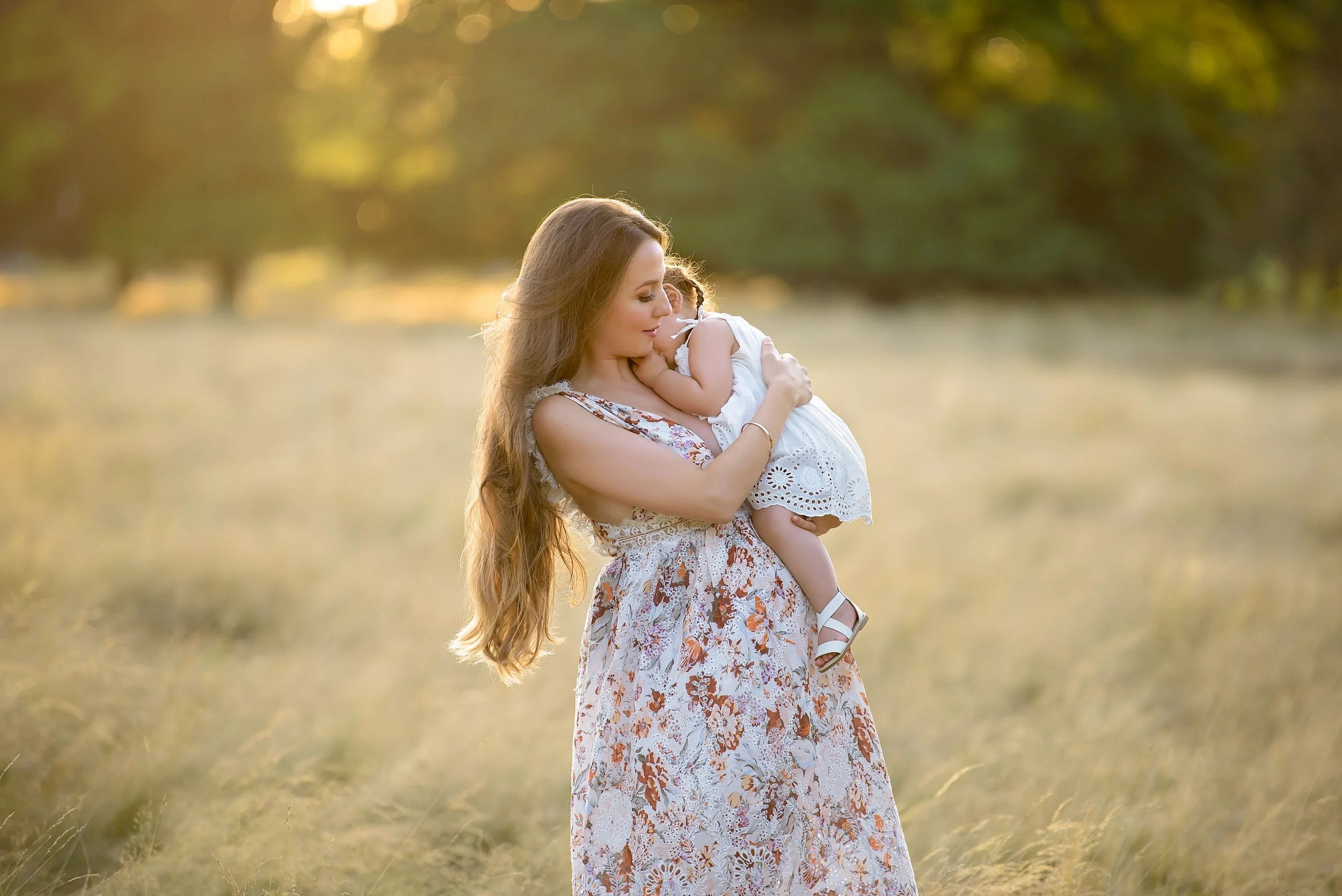 Mother and child portraiture, London
