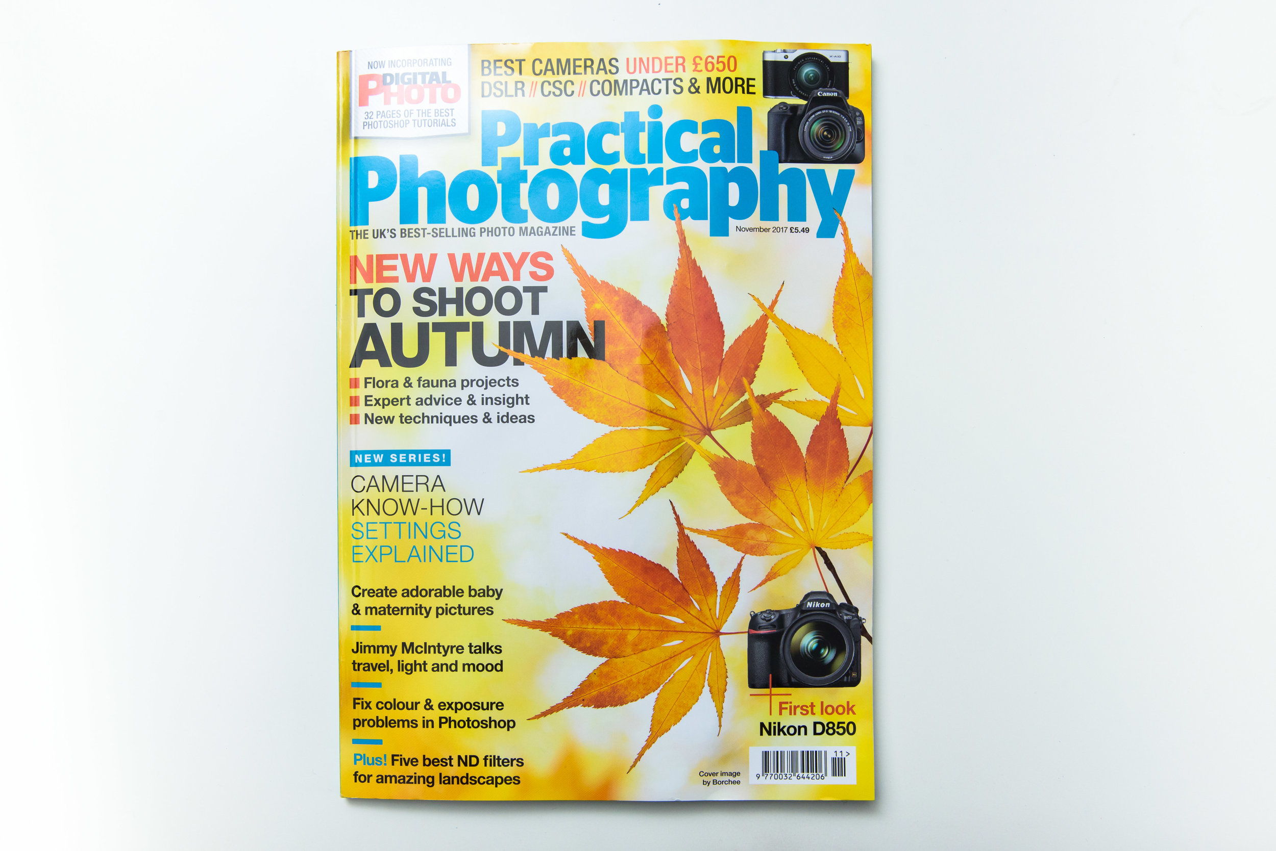 Feature in Practical Photography magazine