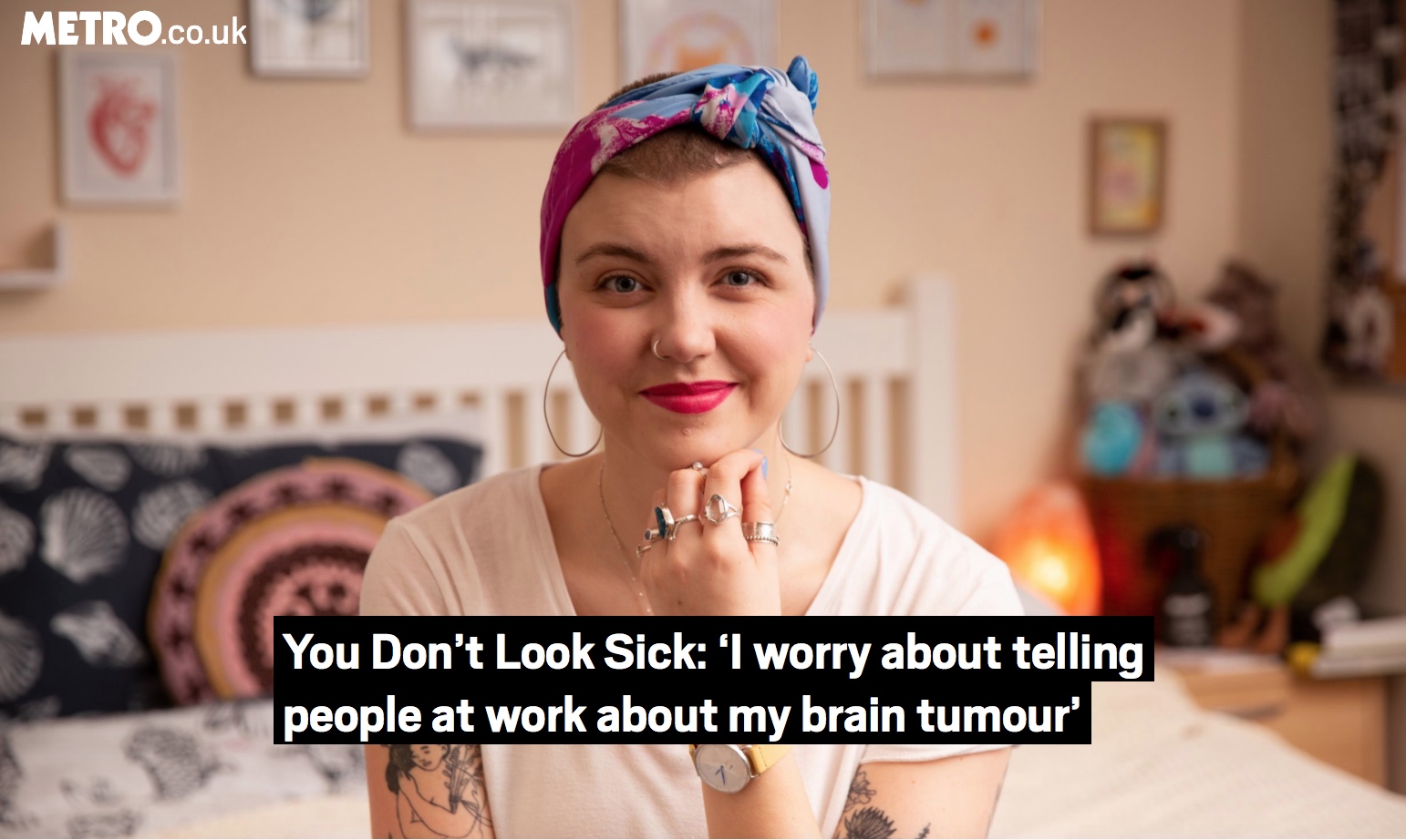 Great to have my pics of inspiring writer and brain tumour survivor, Grace Latter, featured in today’s Metro. Against the odds she is a really confident happy person and a joy to photograph. Full story and more pics here .