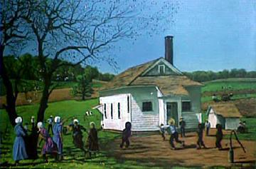 Recess in Springtime - Signed & Numbered Limited Edition Print Size 12" x 18" (Edition size: 950) Price: $75