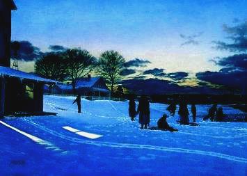 Twilight Frolic - 1500 Signed & Numbered Limited Edition Print Size 16 1/2 x 23 in. Price: $100 (unframed)