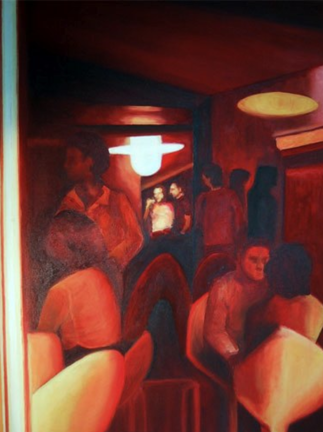 Madrid, 2001, oil on canvas, “31x24” (80x60cm)