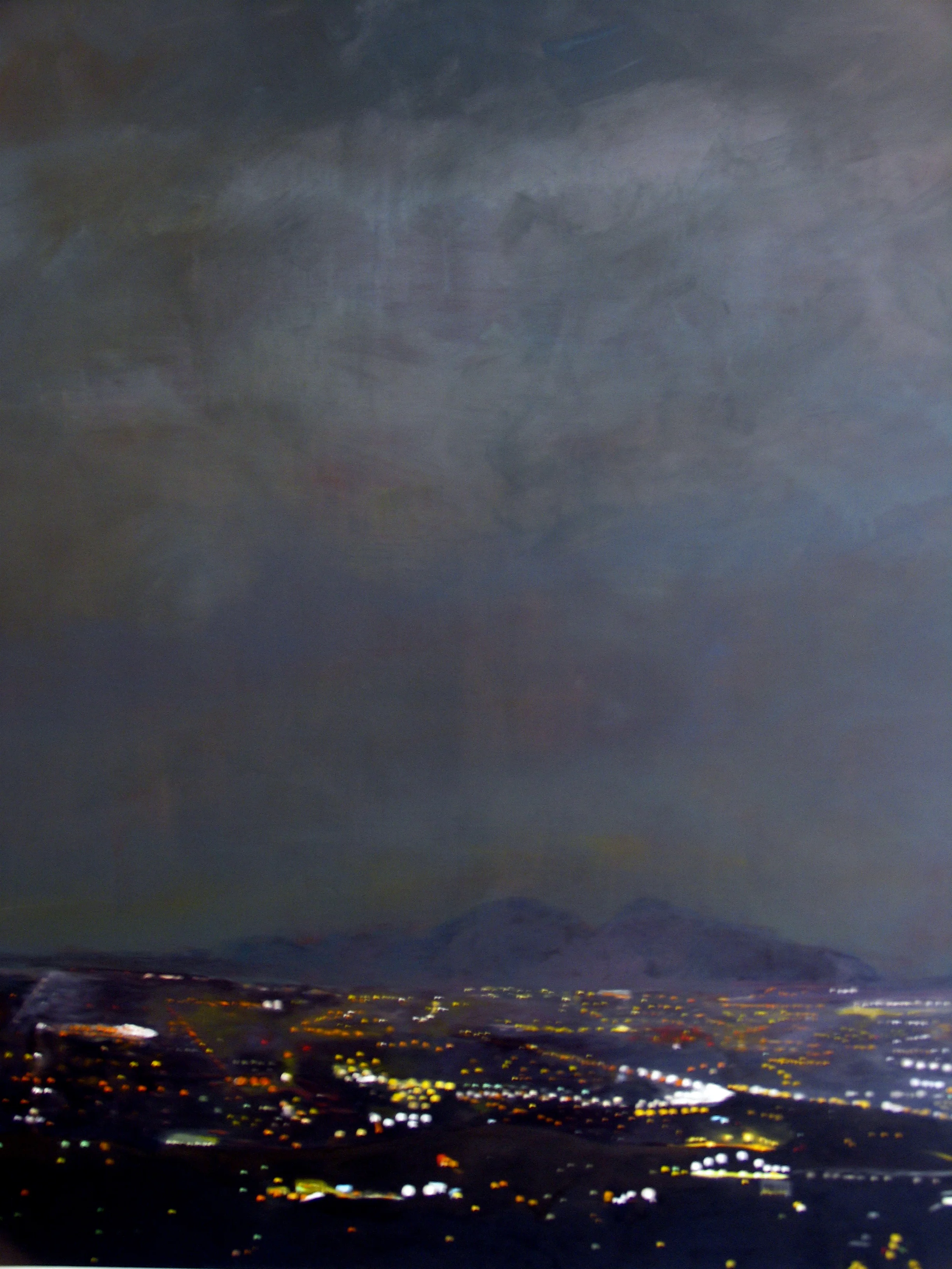 To the Valley, 2005, oil on canvas, 72"x60" (≈183x152cm)