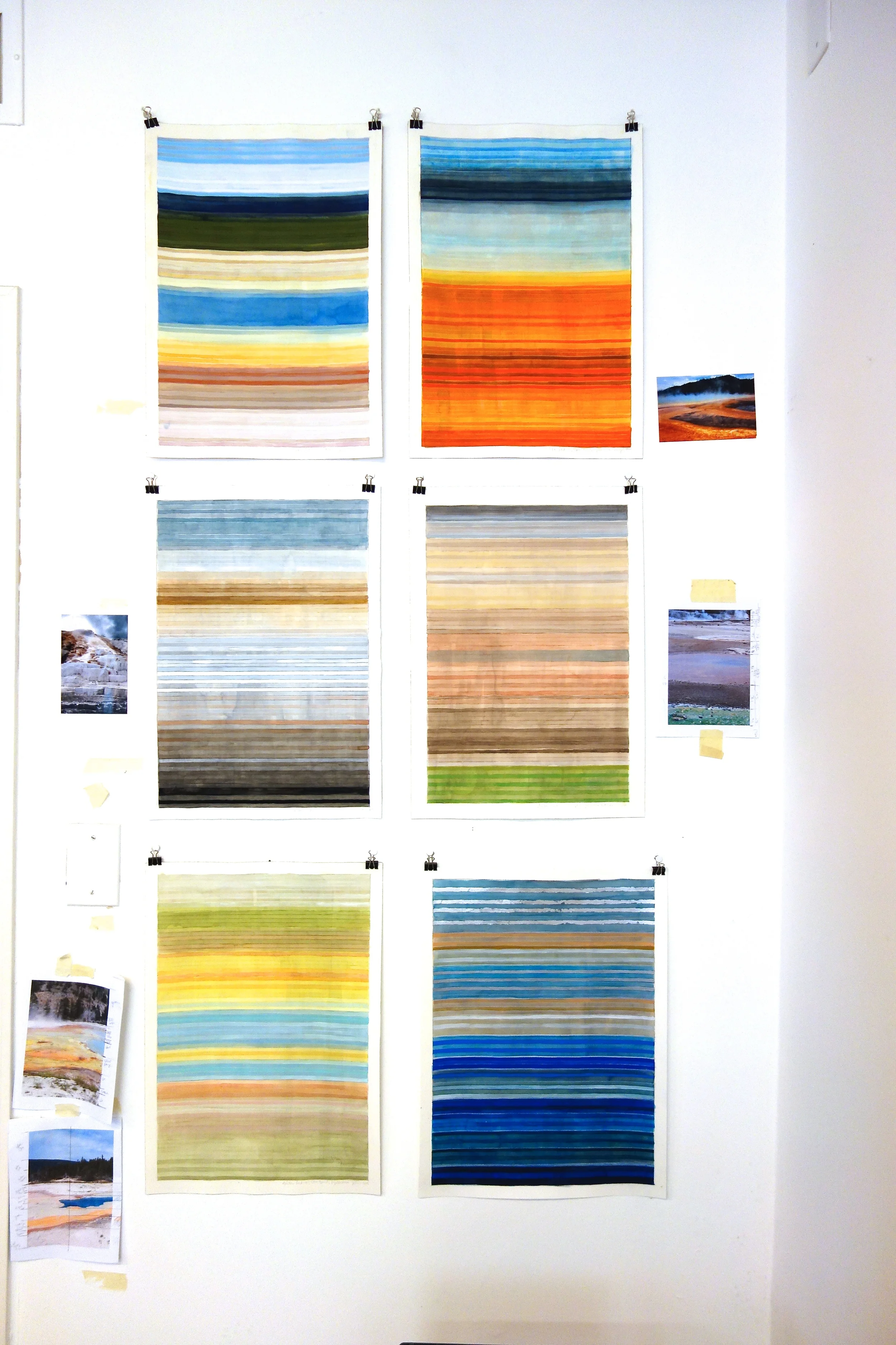 some works from the Colorband Series