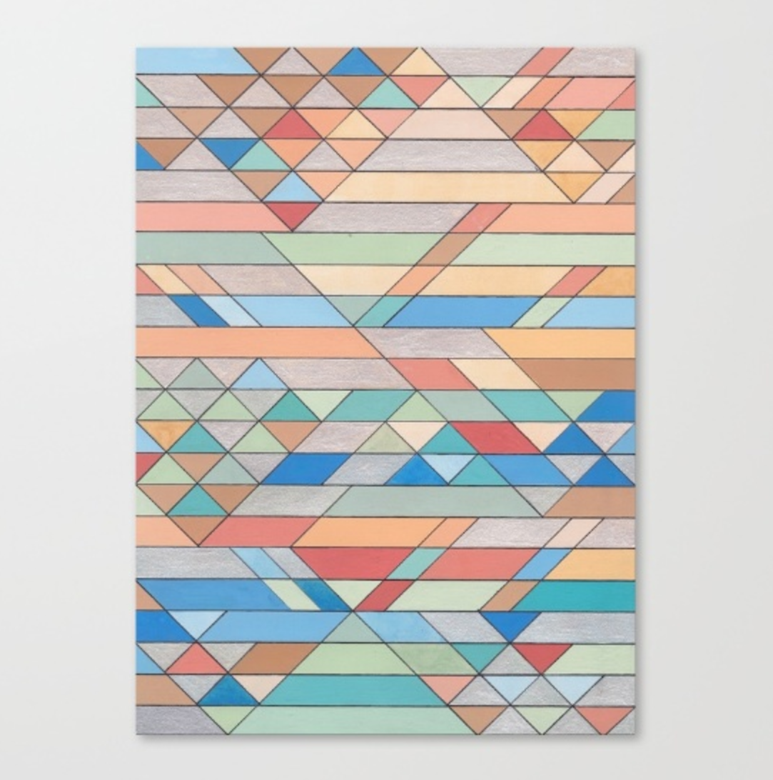 Triangles 2 Canvas