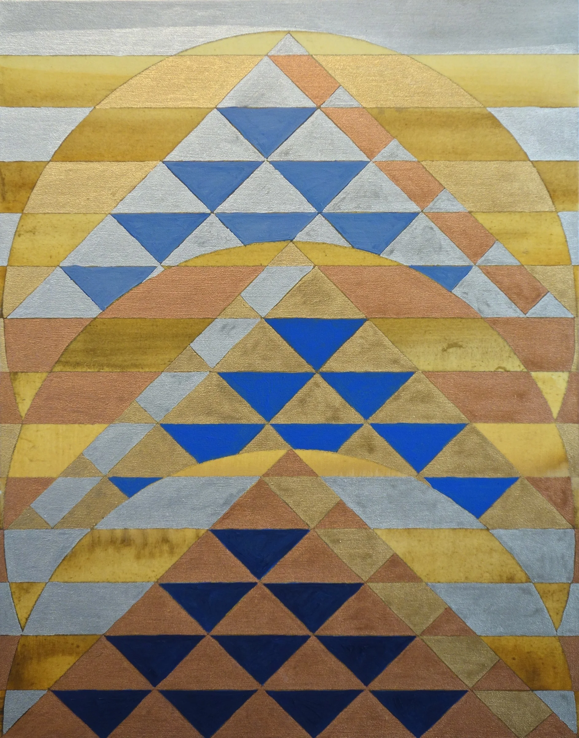 Emerging no.3, 2017, Oil on Panel. 14"x11" (36x28cm)