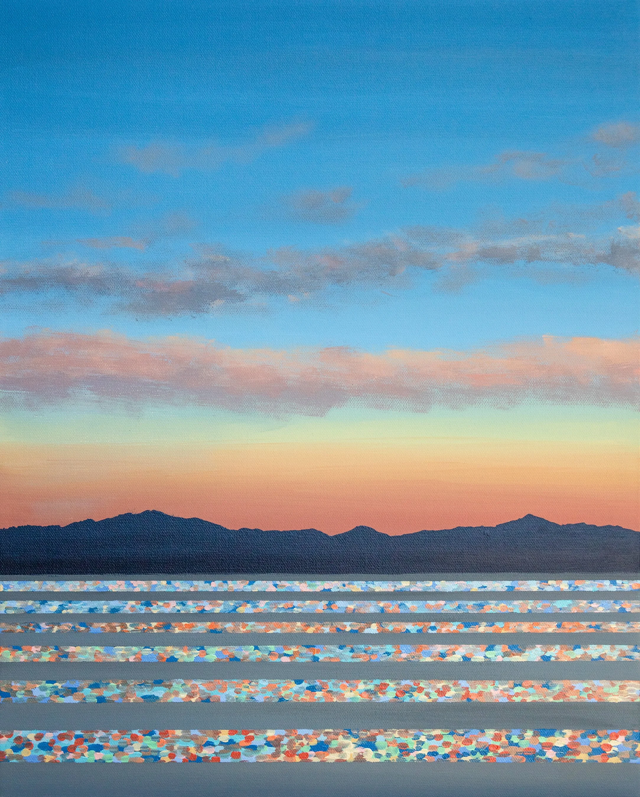 Channel Islands (2). 2026. Oil and Acrylic on Canvas. 20"x16"
