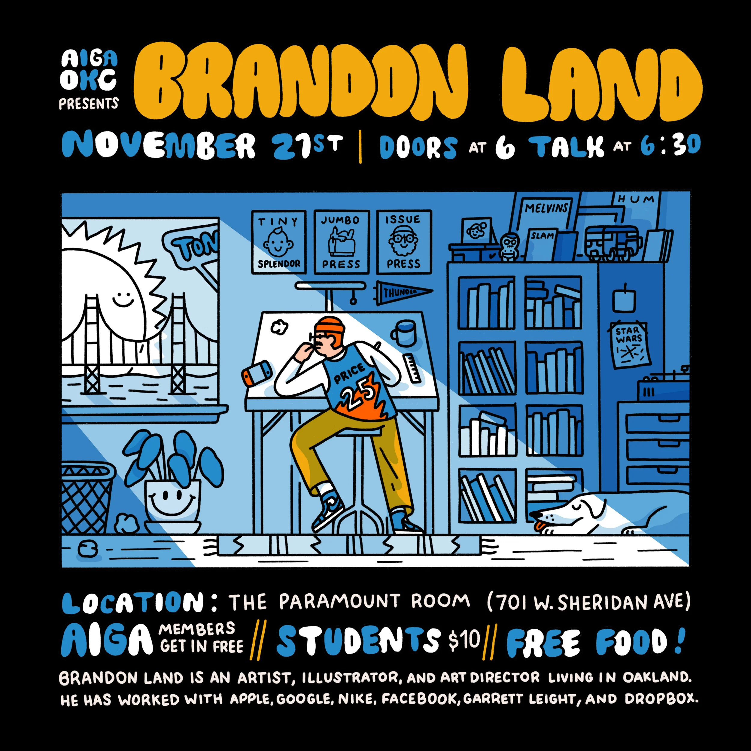 AIGA Oklahoma Speakers Series // Went back to my home state to talk about work over the last 10 years.