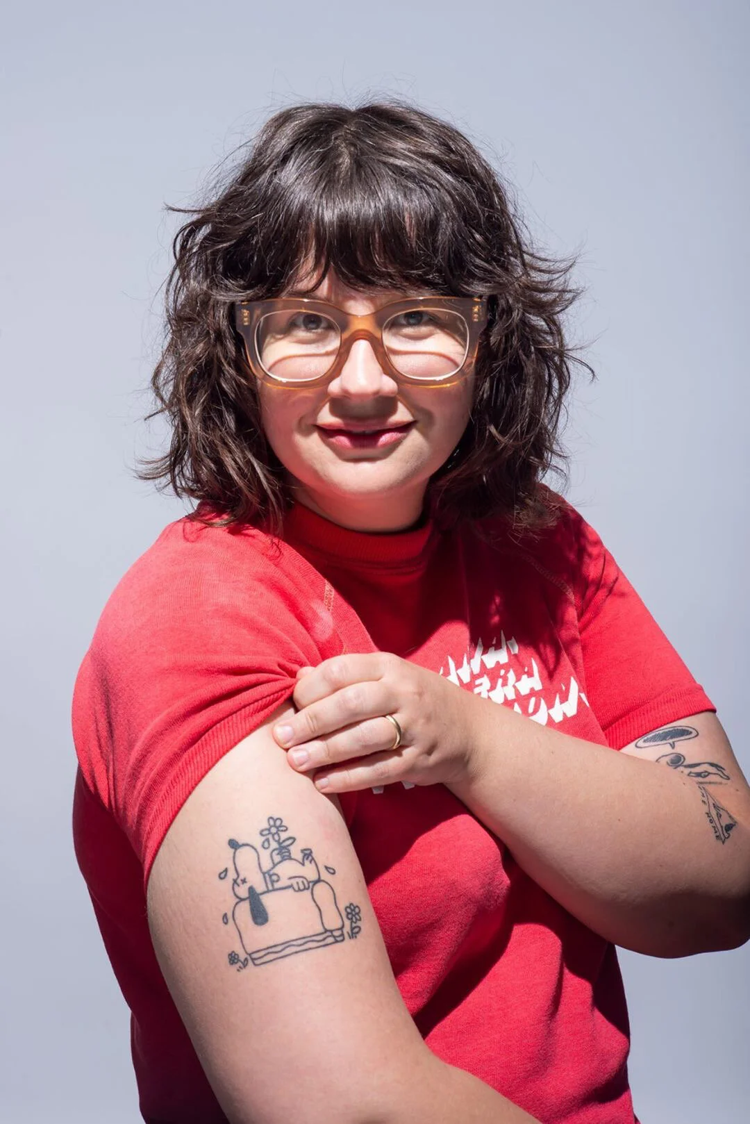 Little Friends of Print Til I’m Dead Tattoo // The legendary Little Friends of Print got my artwork tattooed!