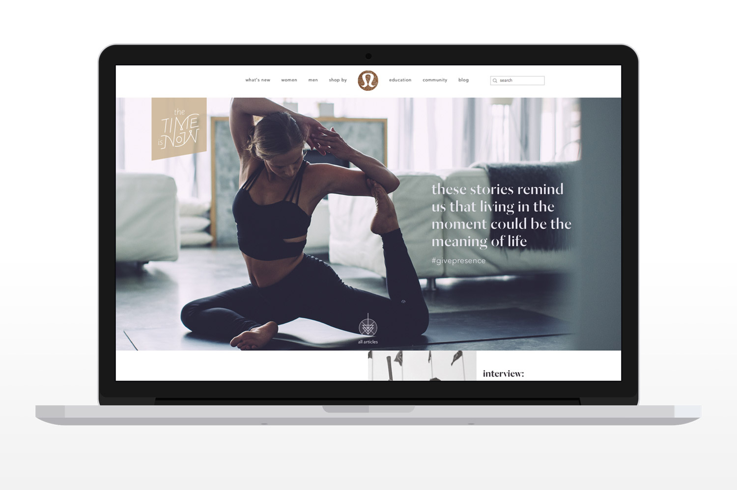Holiday digital magazine