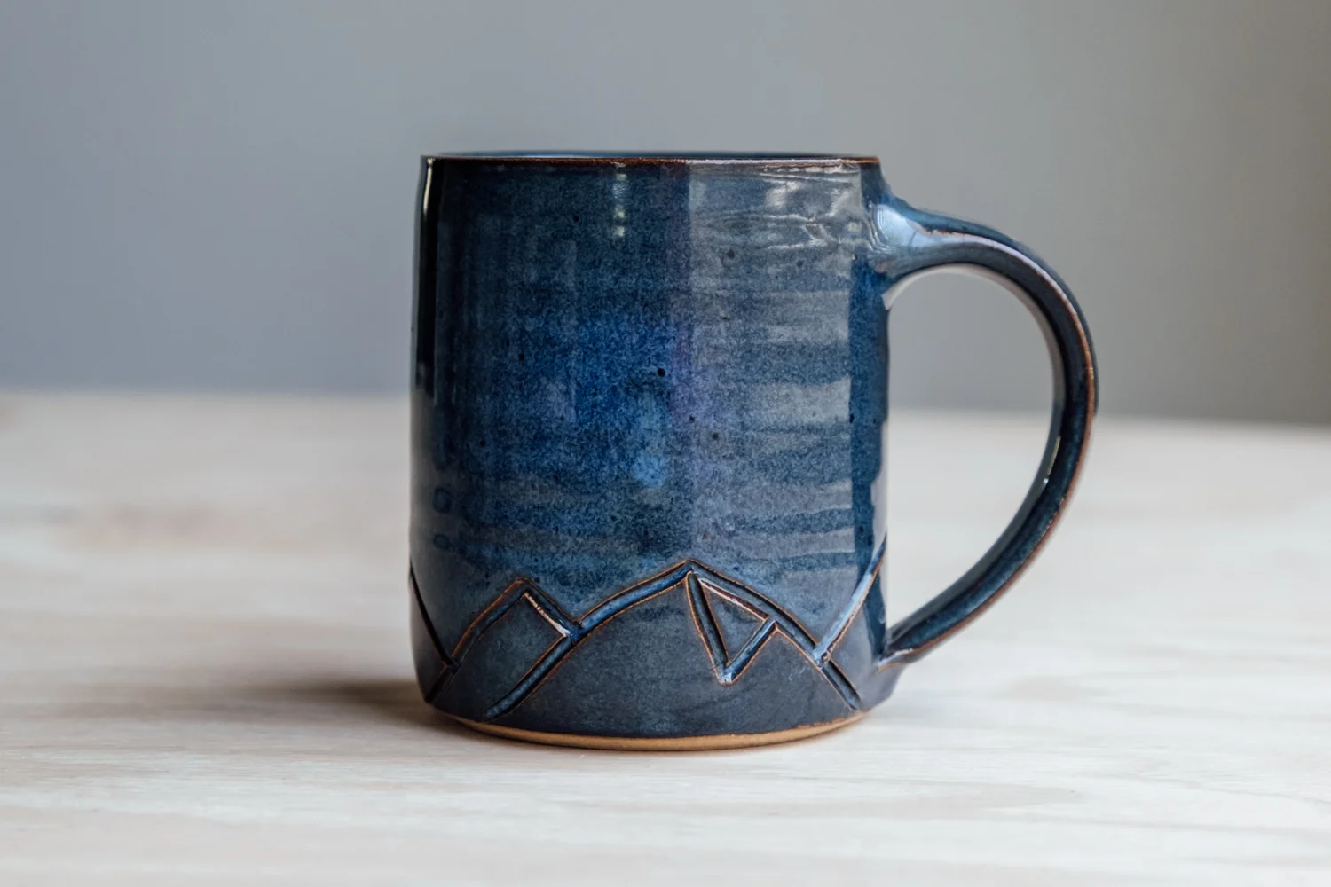 Mountain Mug - Seaside $16.50 Wholesale | $28 MSRP Approx. 3.75" tall x 3.25" wide, 12 oz