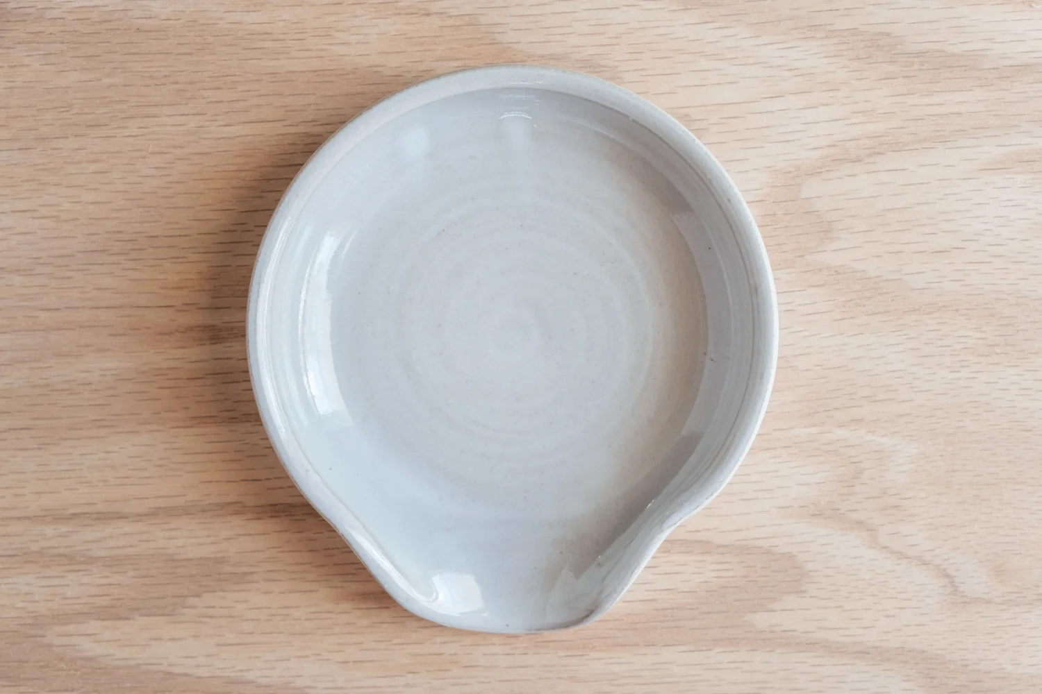 Spoon Rest - Eggshell $13.50 Wholesale | $22 MSRP Approx. 1.25" tall x 5" wide