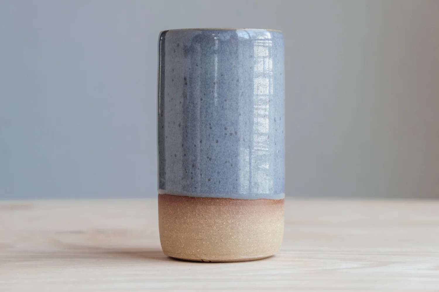 Cylinder Vase - Stone $19 Wholesale | $32 MSRP Approx. 5.25" tall x 2.75" wide