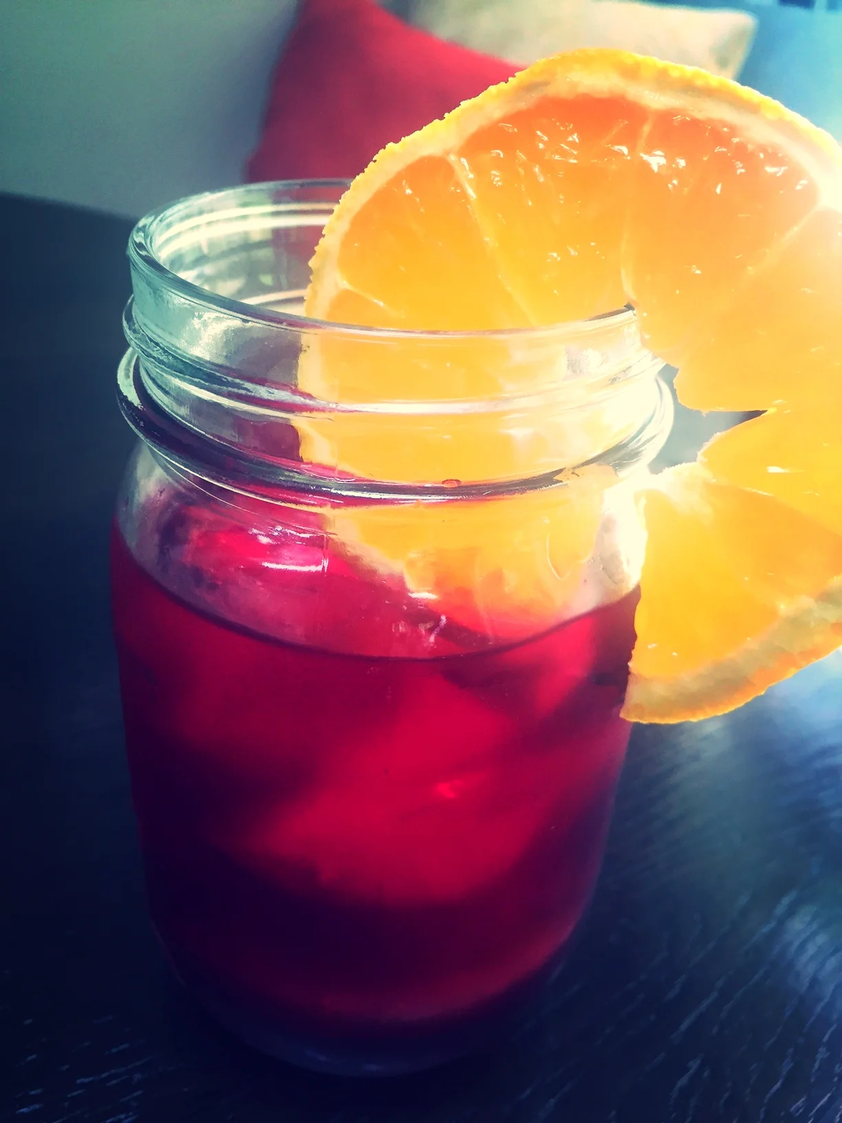 Iced Hibiscus Tea
