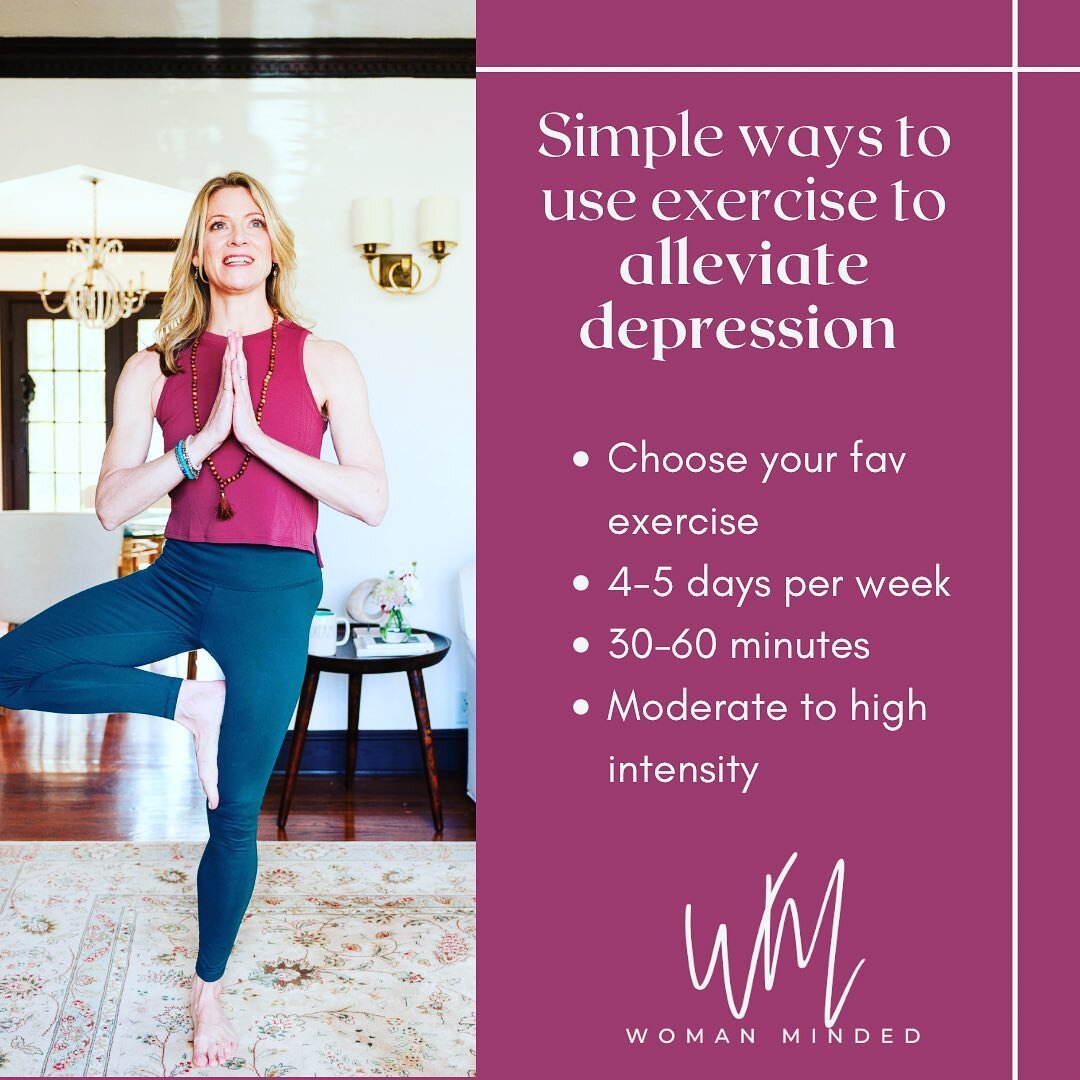 Raise your hand if you ever felt that post-exercise high? 🙋🙋🙋
While it&rsquo;s not surprising that exercise therapy can be an effective treatment for women in depression, recent studies have begun to better understand the relationship and what kin