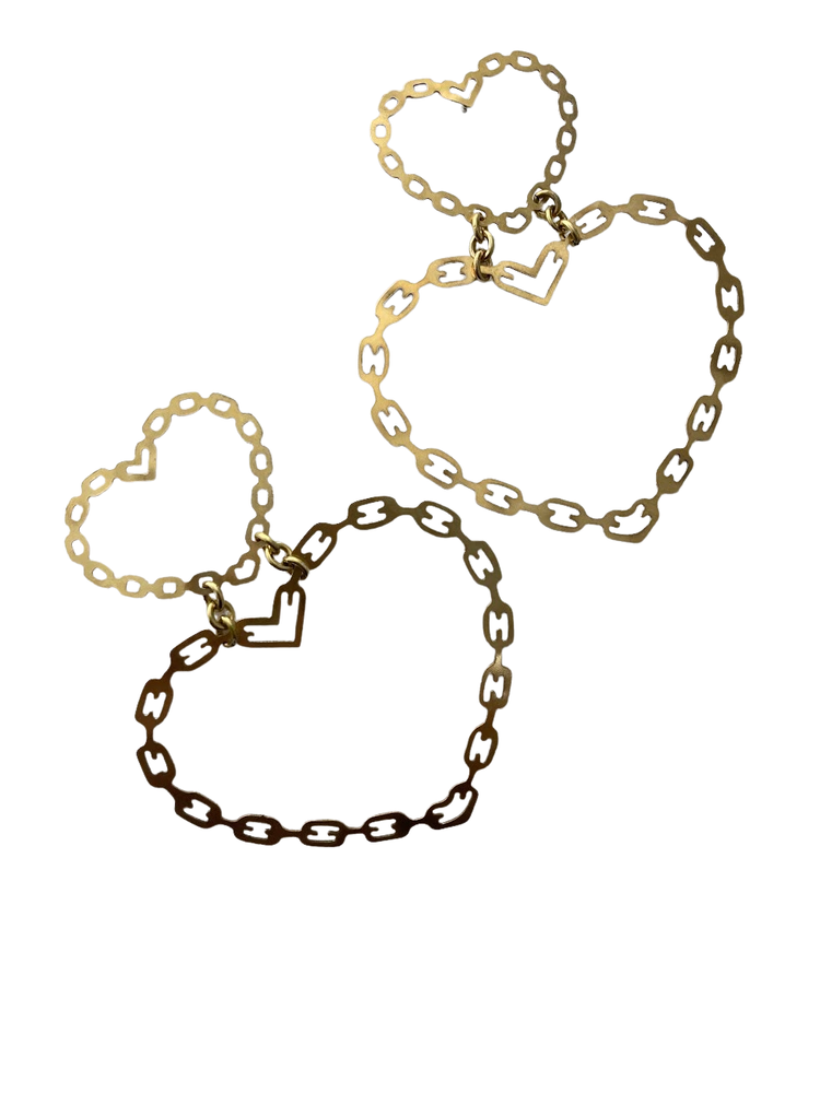 Chain My Heart Earrings — Vittrock