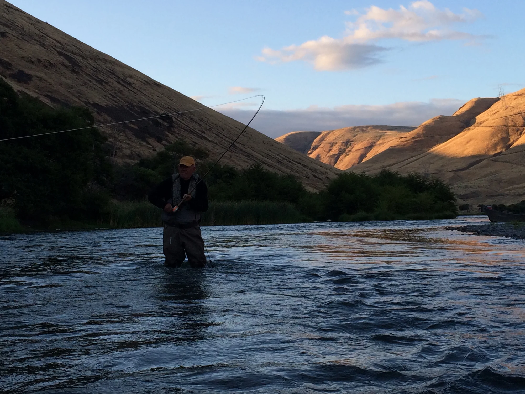 During the early part of the season fishing was awesome but we had a horrible hook up to landing ratio... July fish are so hot!