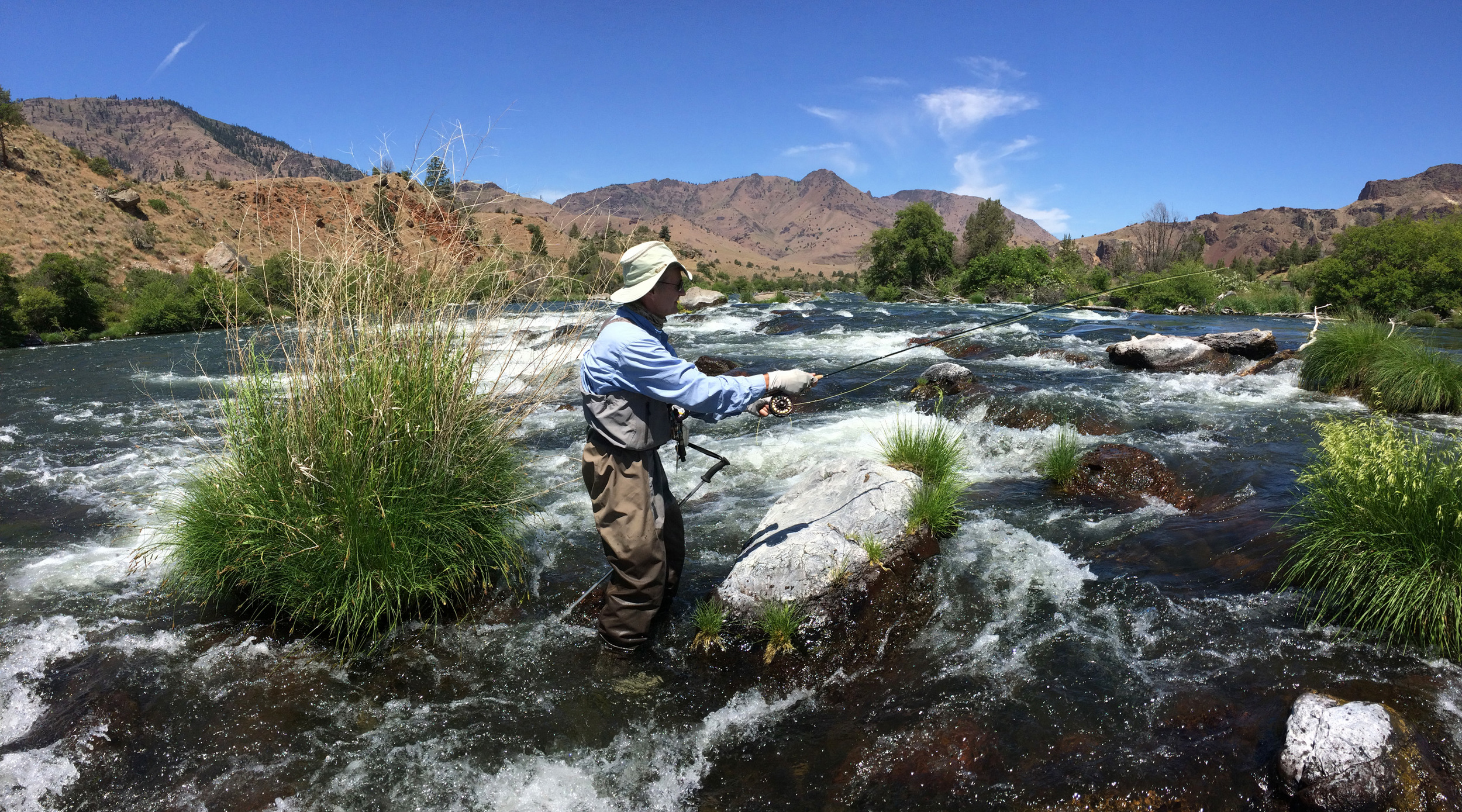  This is one of my happy places in life... pocket water fishing in Whitehorse Rapids. 