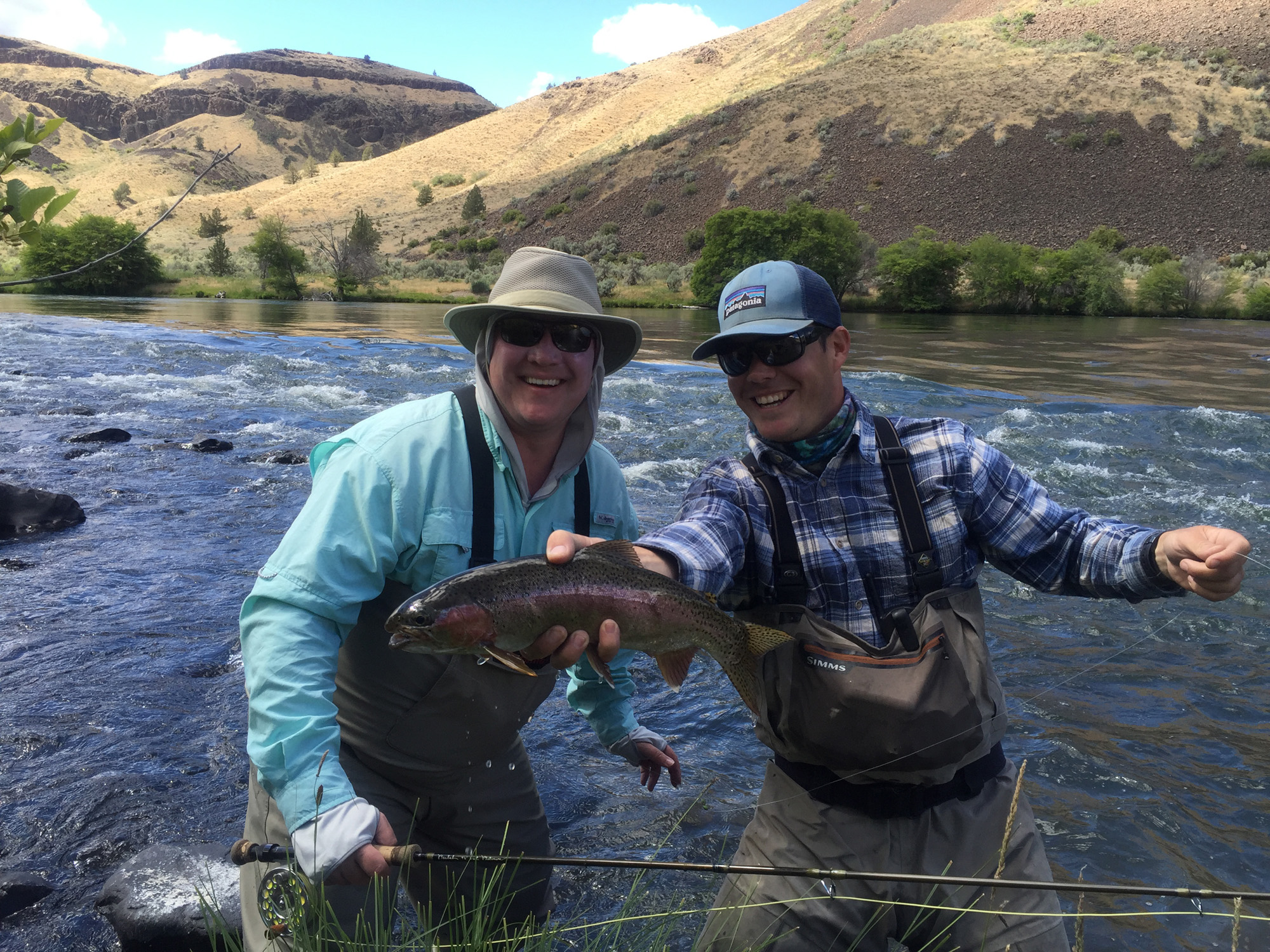 Family Fly Fishing Lessons & Drift Boat Trip near Bend, Oregon — Fly  Fishing Guides, Deschutes River