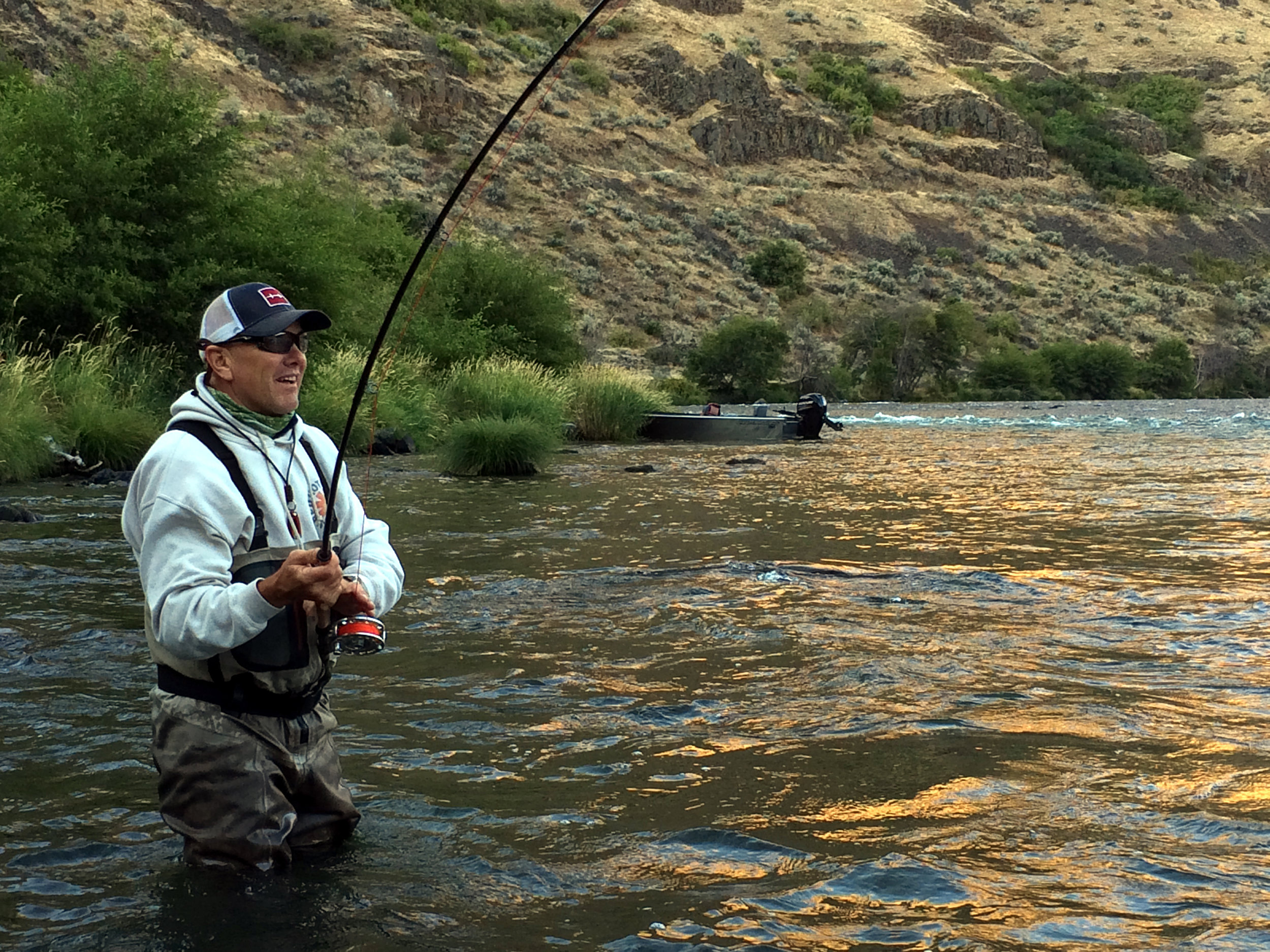 Jet Boat Trips for Deschutes Steelhead — Fly Fishing Guides Deschutes River River Runner