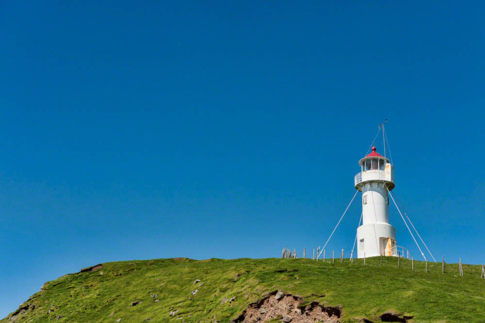 Lighthouse in Mykines