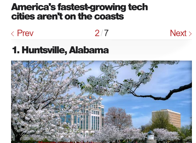 1 Huntsville Alabama Americas fastest growing tech cities arent on the coasts CBS News.png