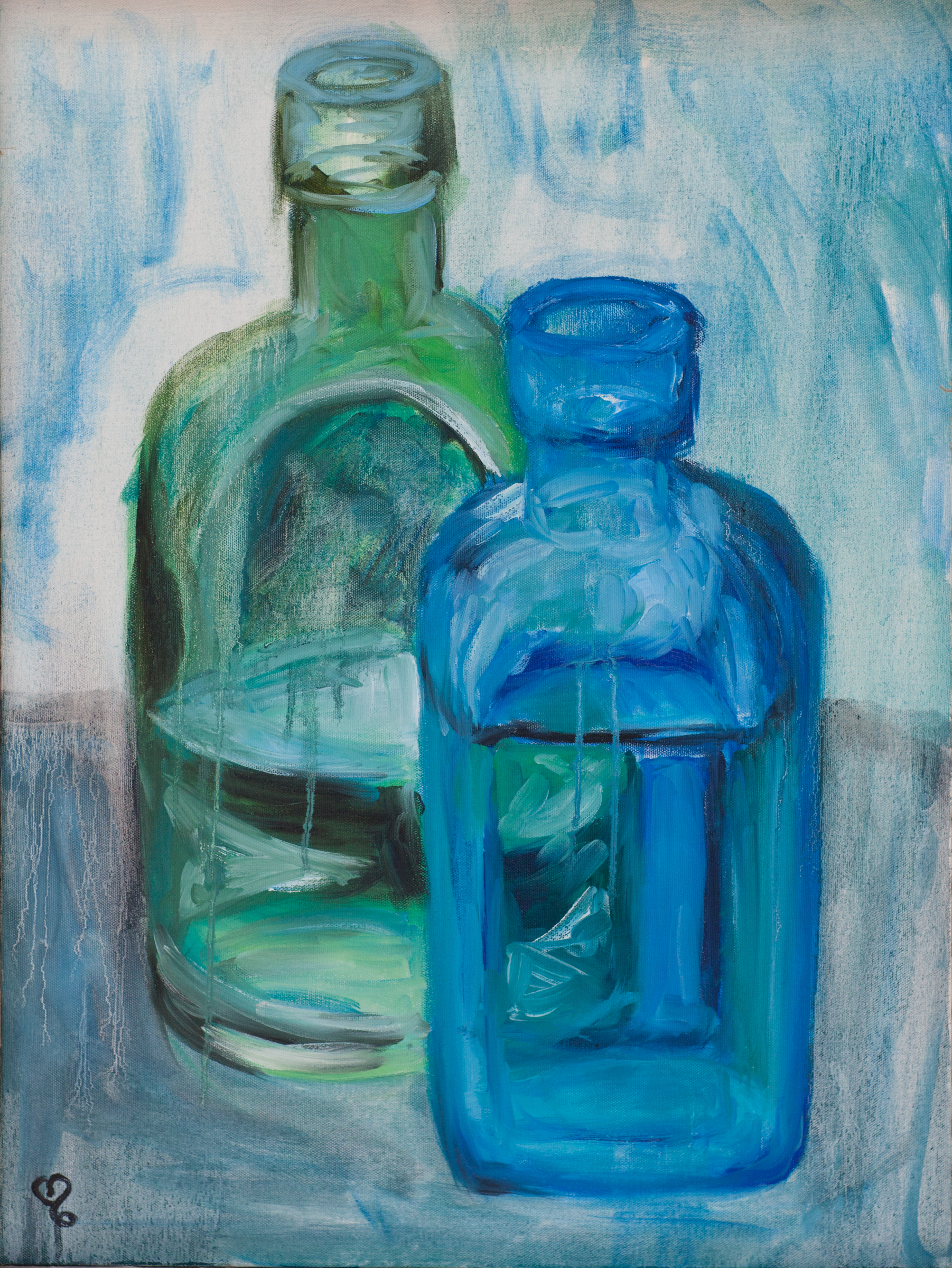 Blue Bottles 2