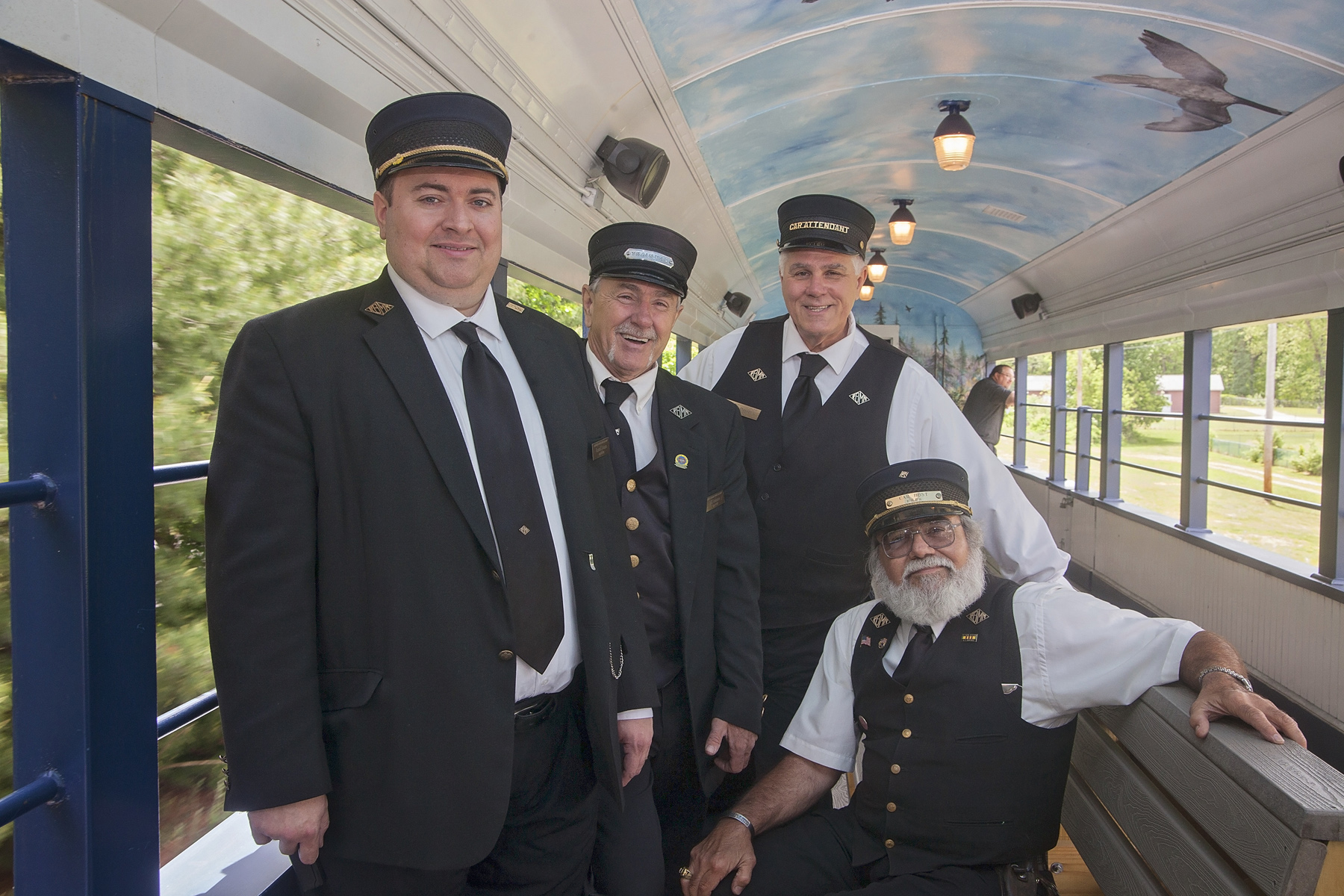 (L to R) Russell Scianna, Jr.; Bill Solomon, Jim Danner, Bill Bubeck