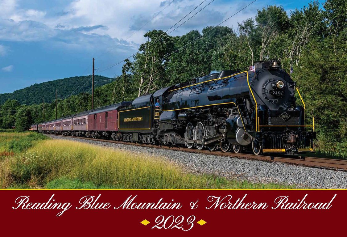 2023 Reading & Northern Railroad Calendars for Sale! — Reading Blue