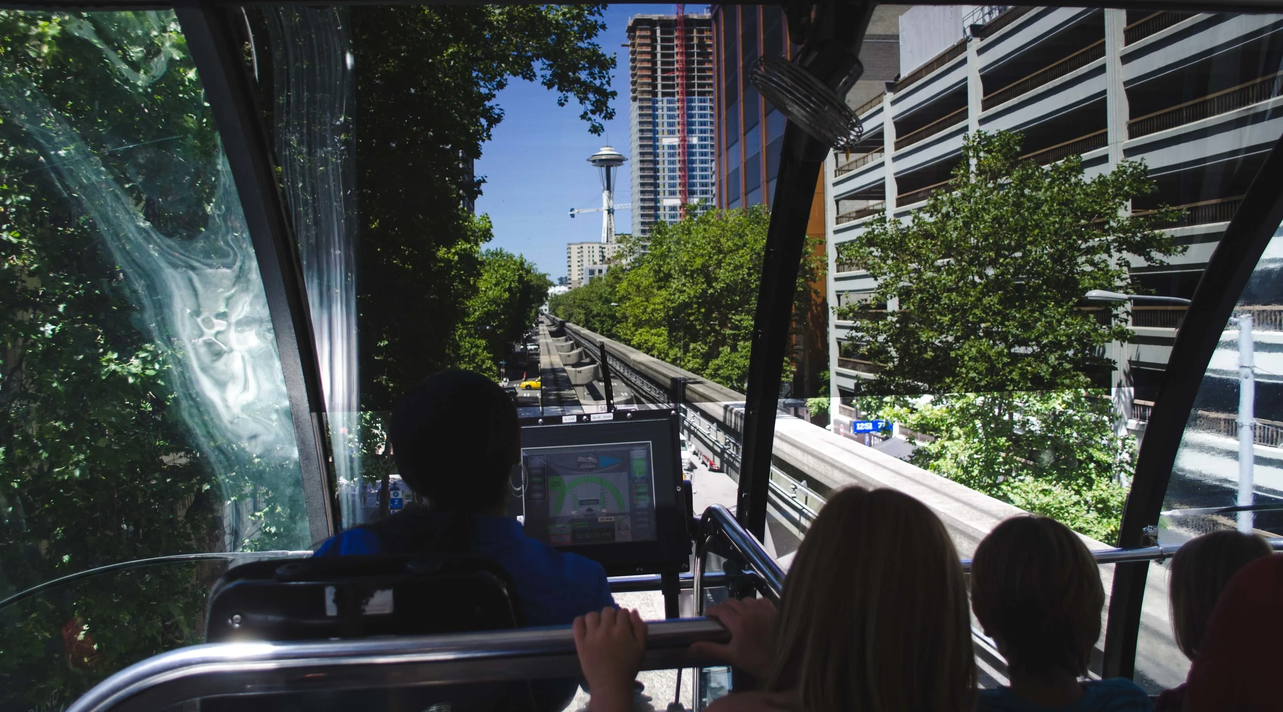 Monorail between Westlake Center and Seattle Square