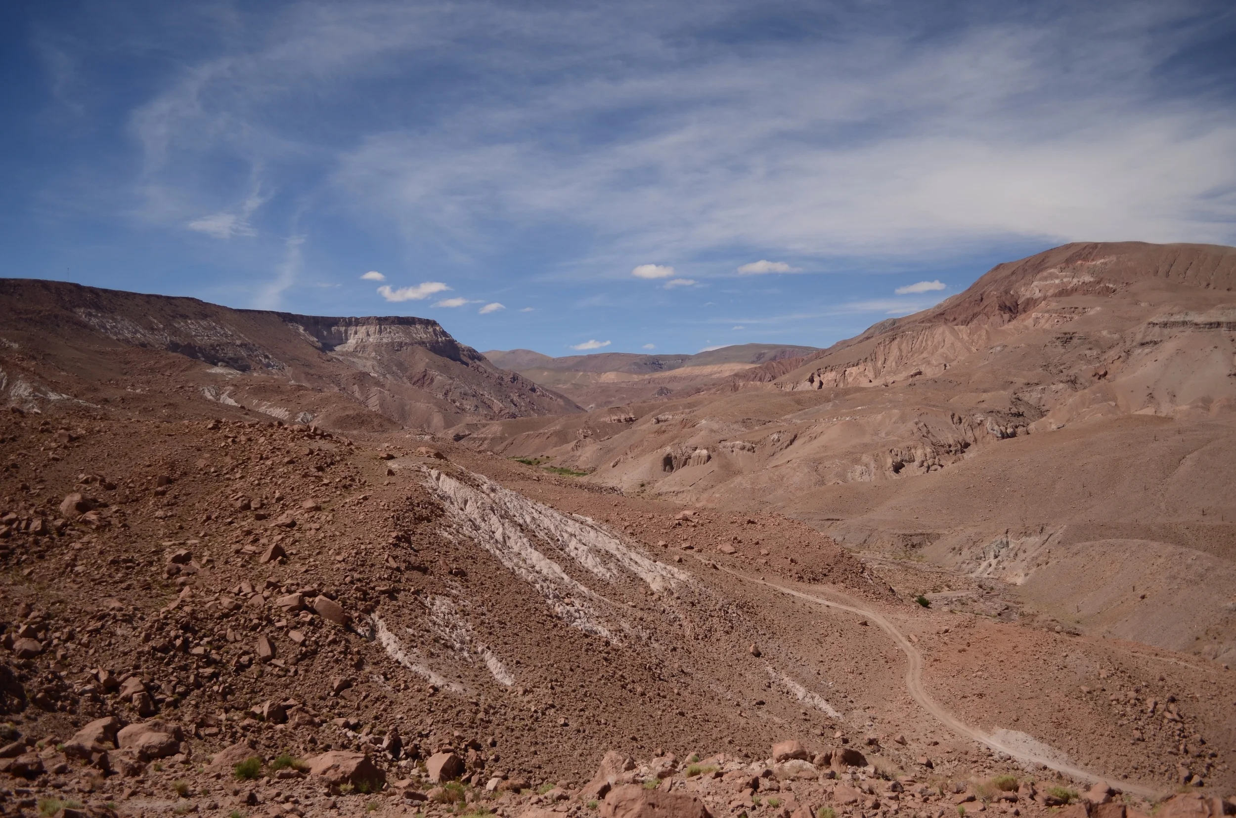 Vista en route to San Pedro // 16 april 2015