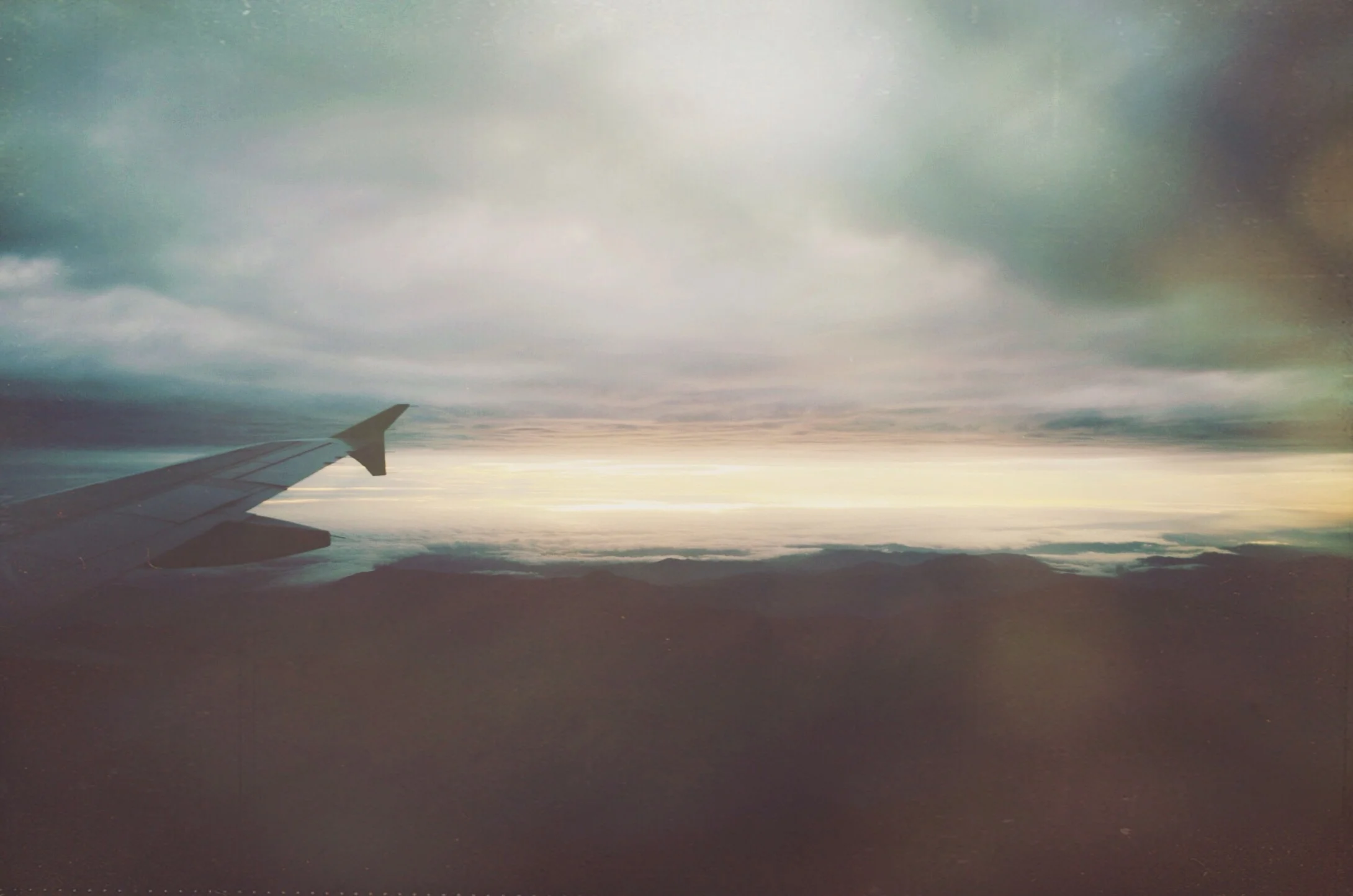 19 april 2015 // flying back to Santiago from Calama, post-Atacama trip