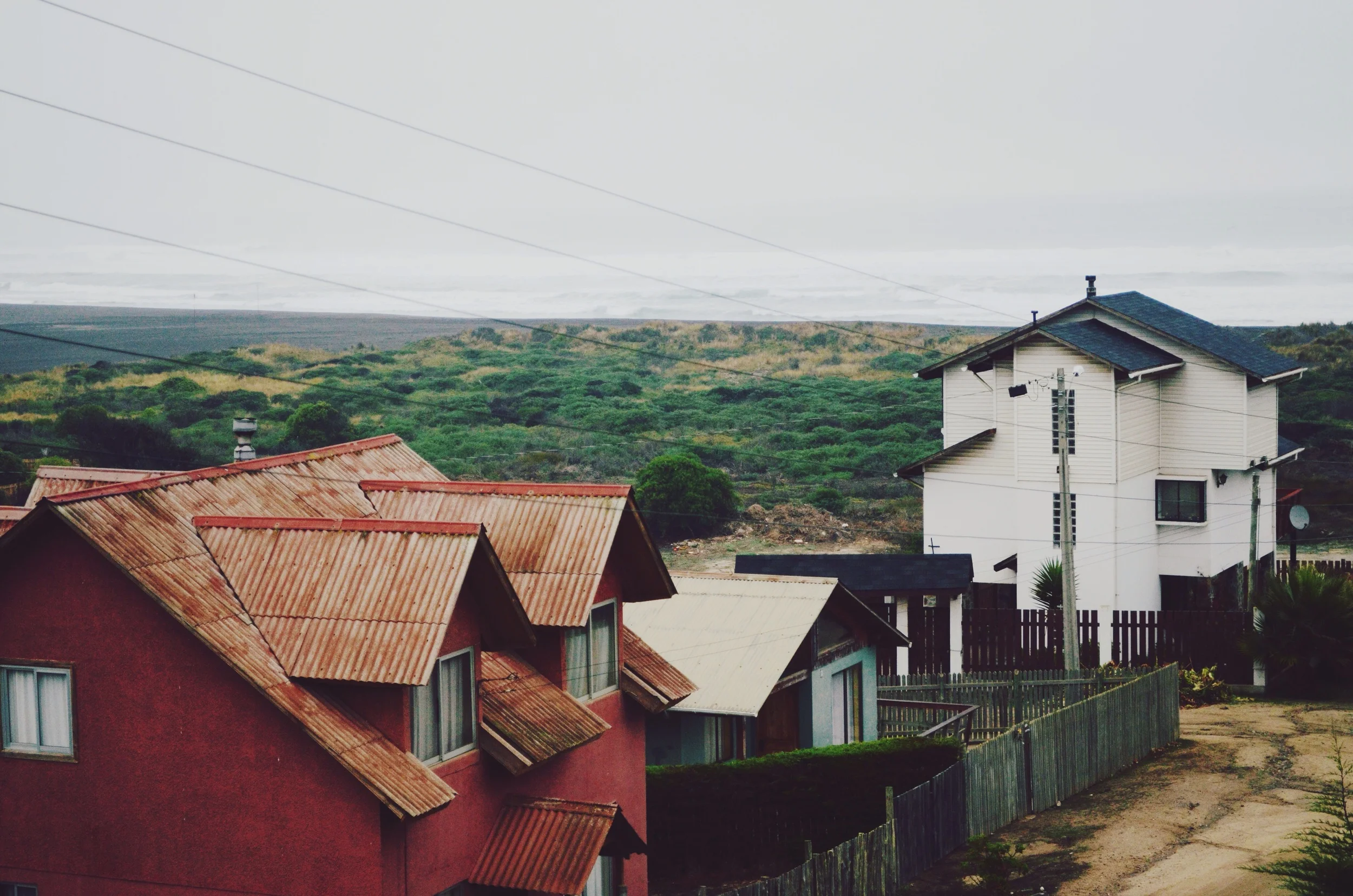 Looking down towards the shore // 30 may