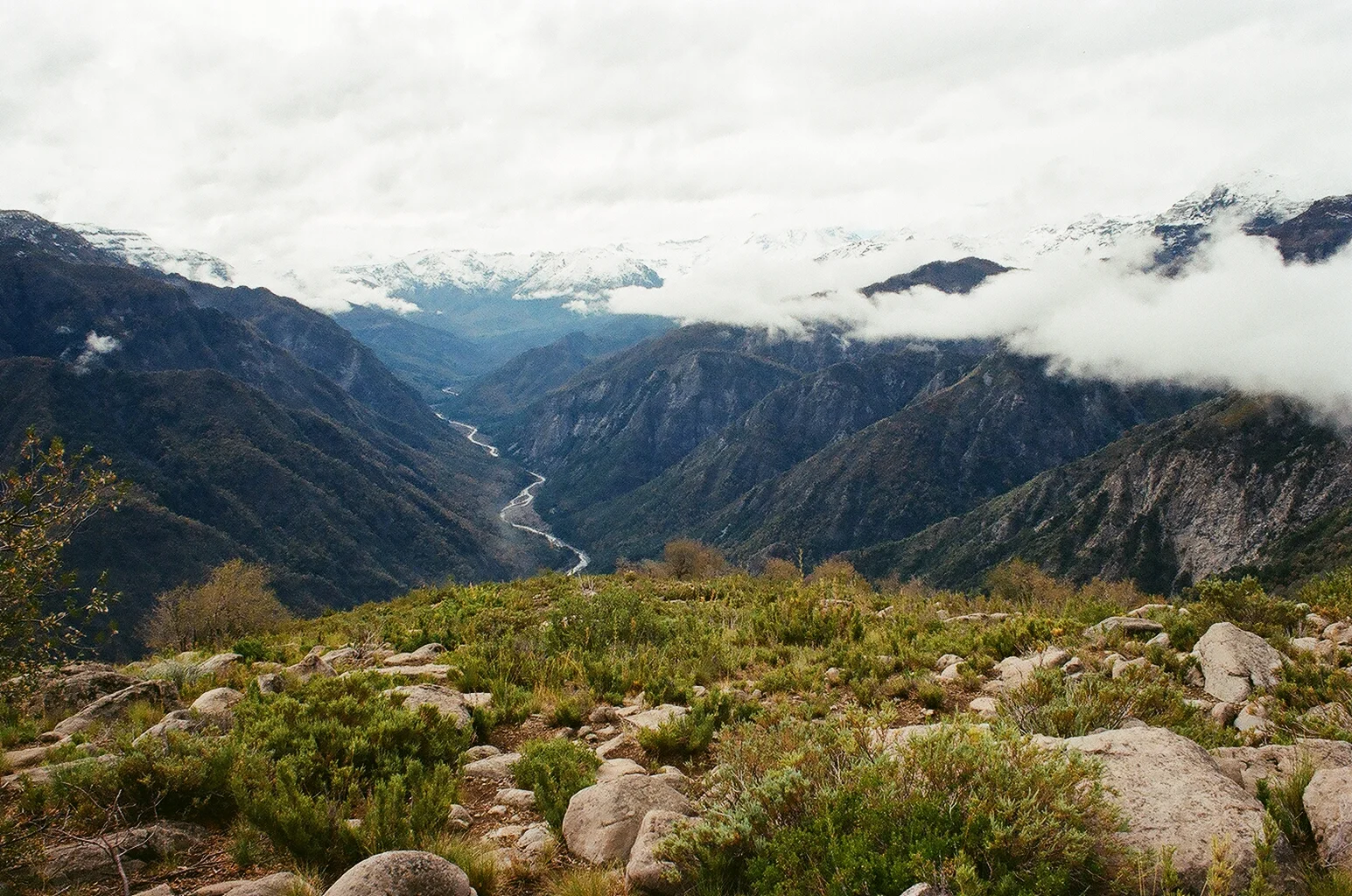 Looking towards Argentina