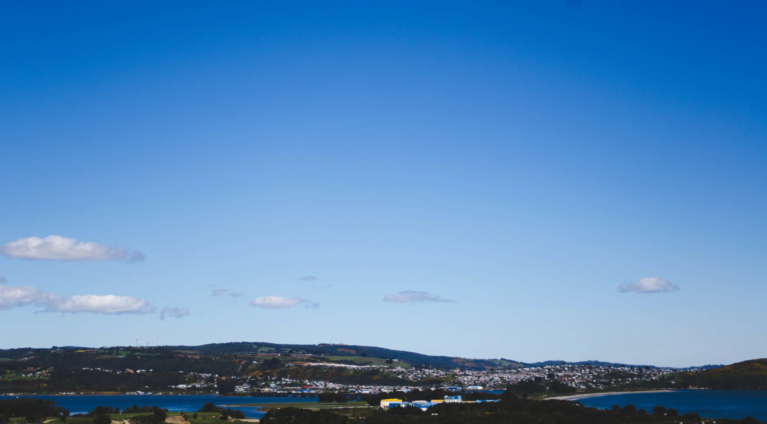 A lookout point en route to Ancud