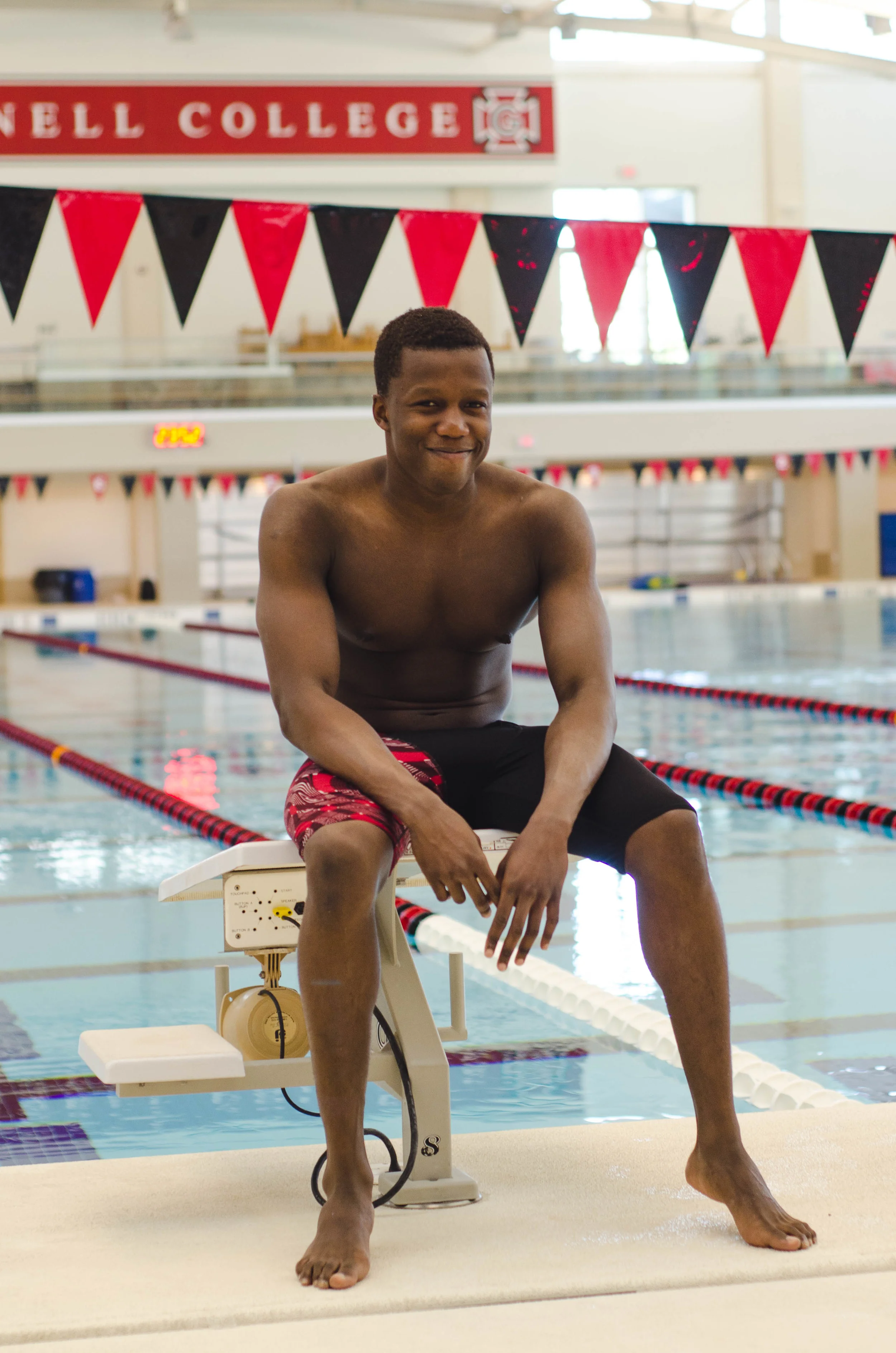 Swimmers have fun too!