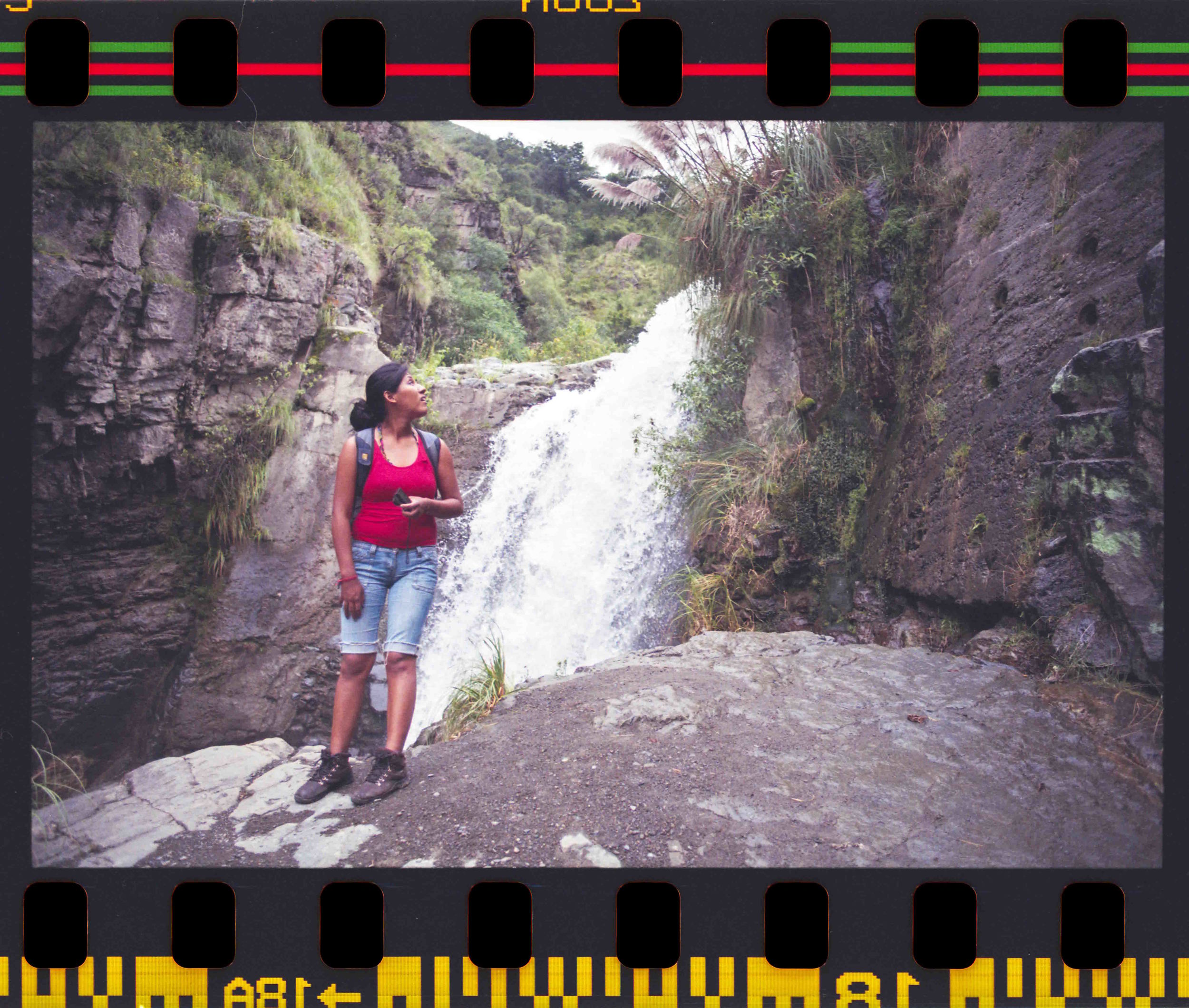  A friend stops during our hike outside Cochabamba 