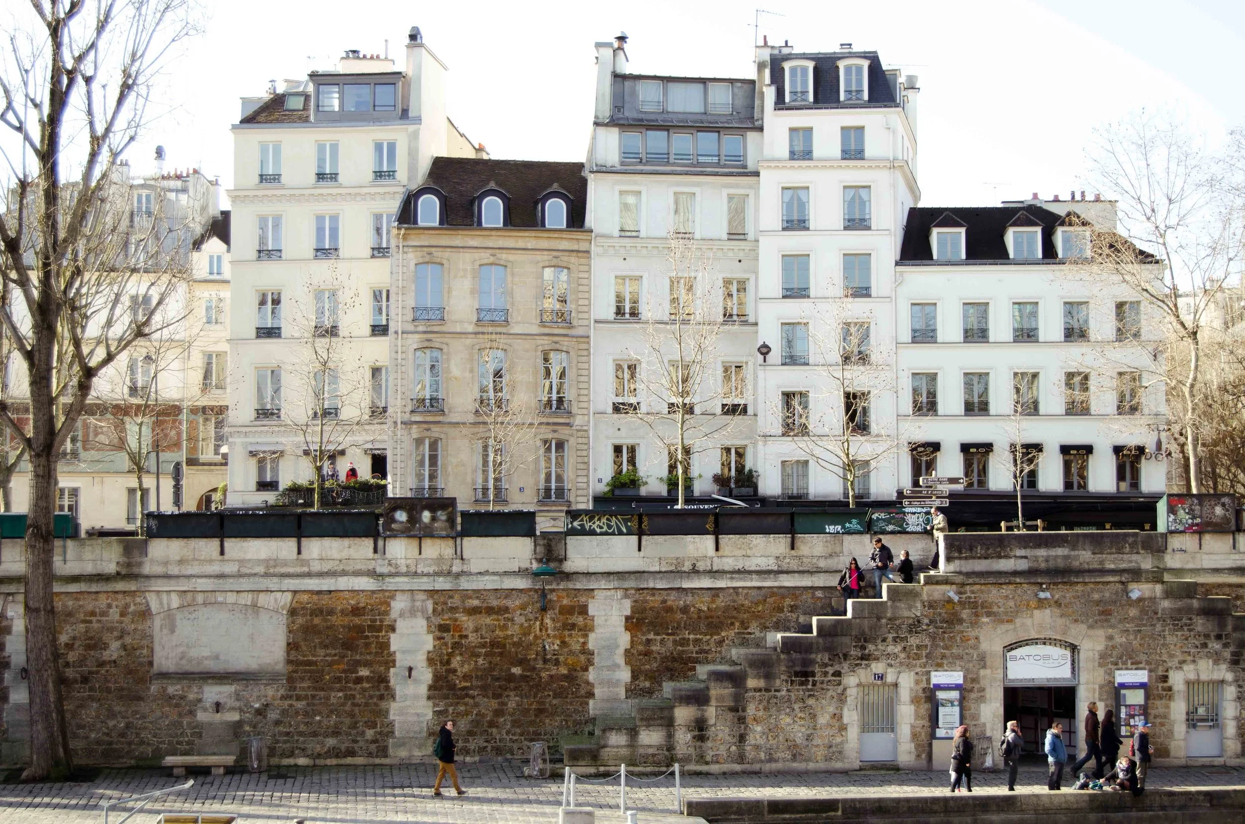 march 2 // steps along La Seine river