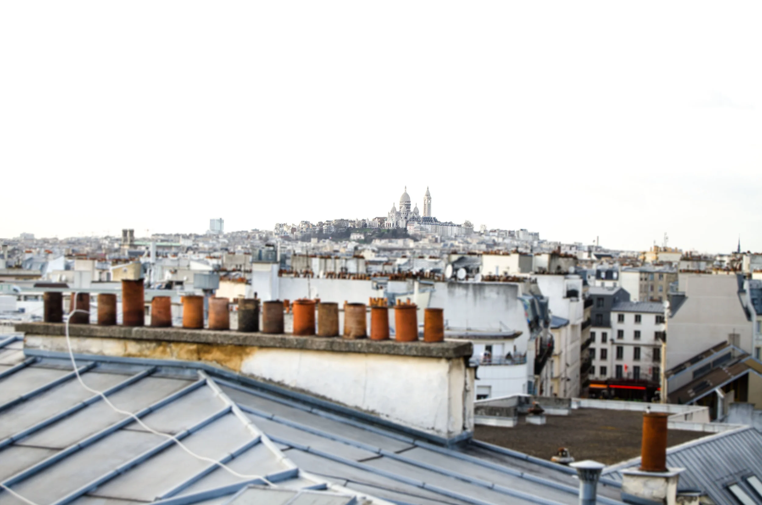 march 2 // view of Montmartre from the terrace