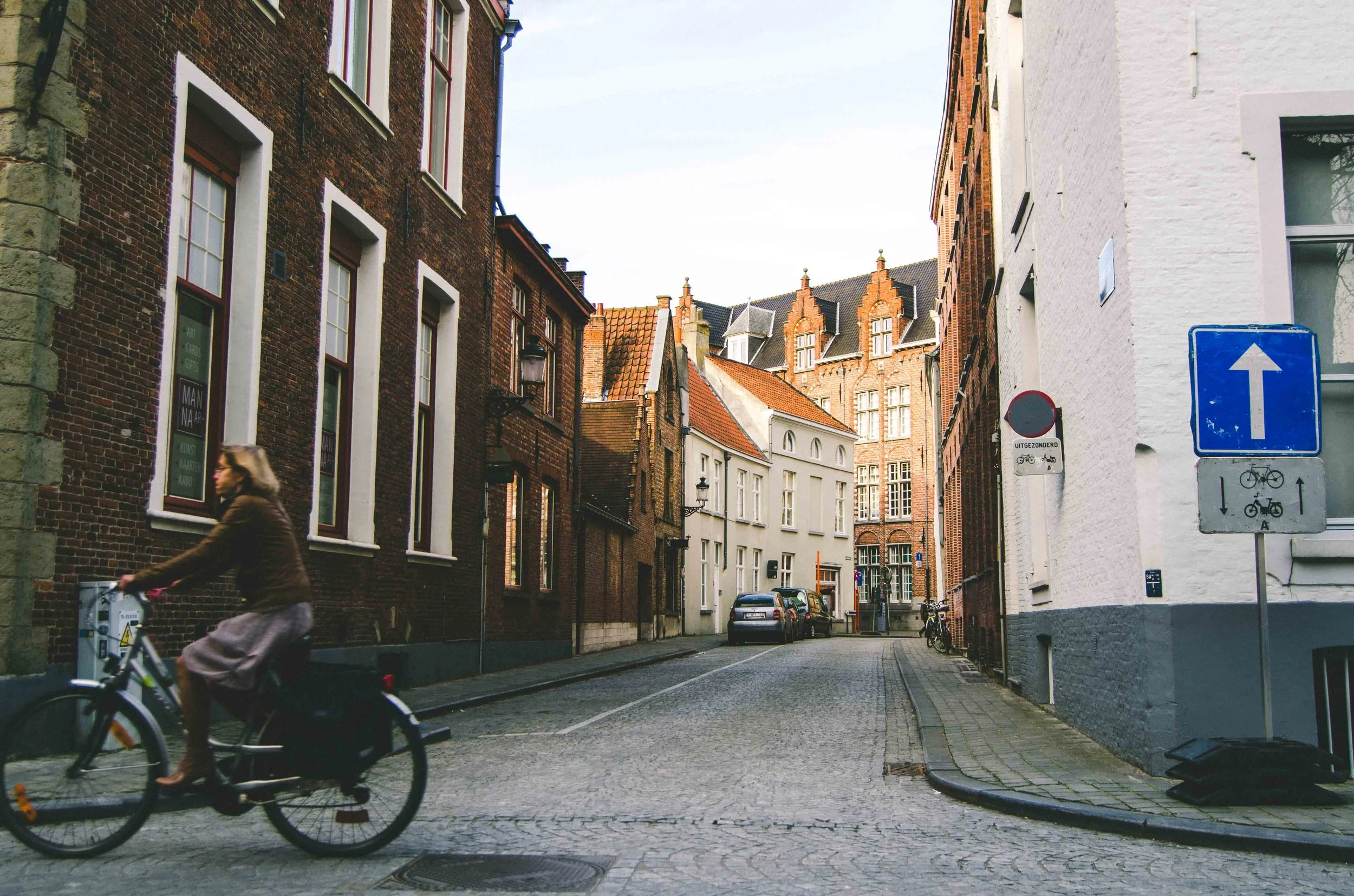 I never get tired of seeing bicycles