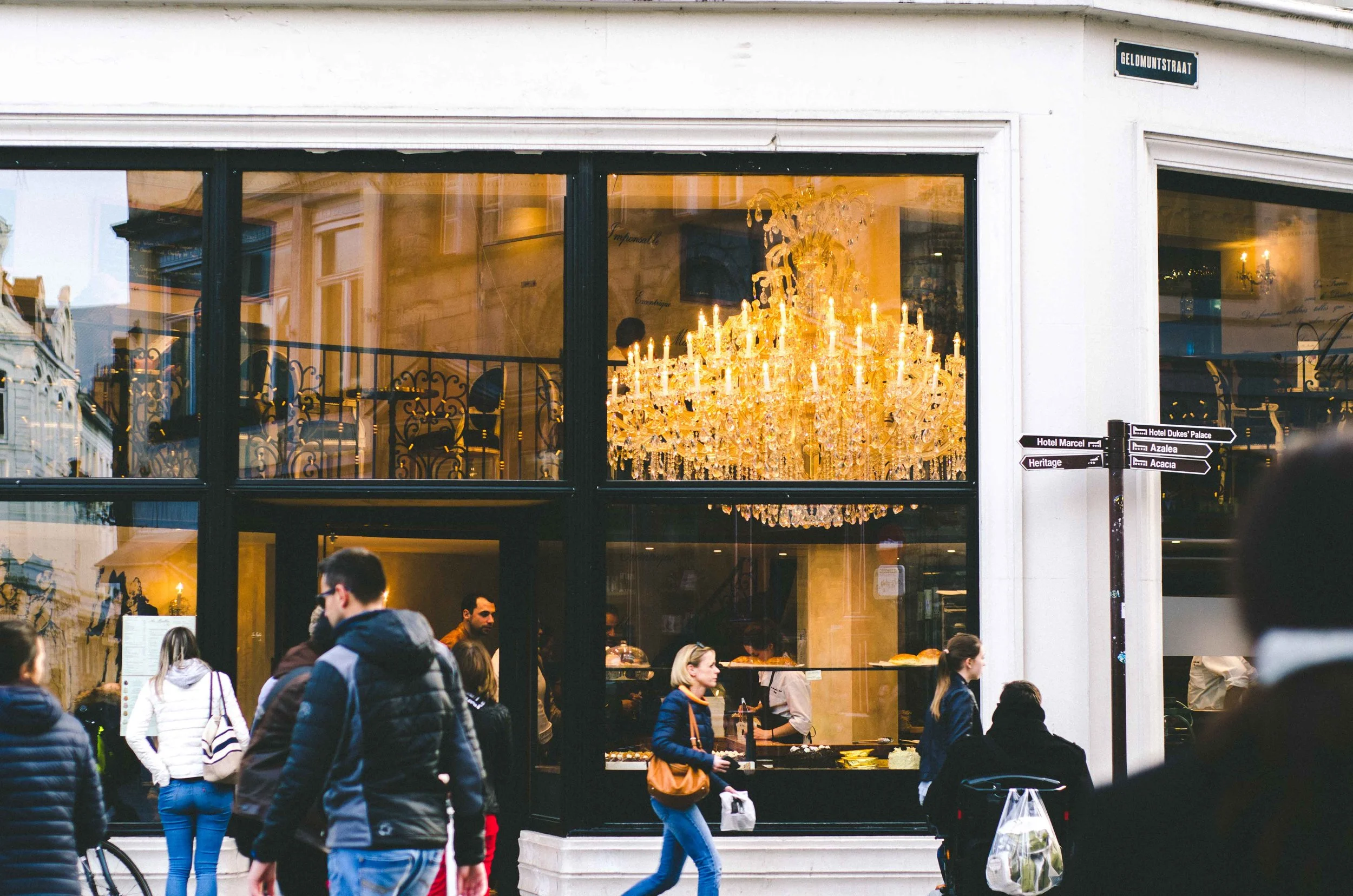 decadence meets pedestrian