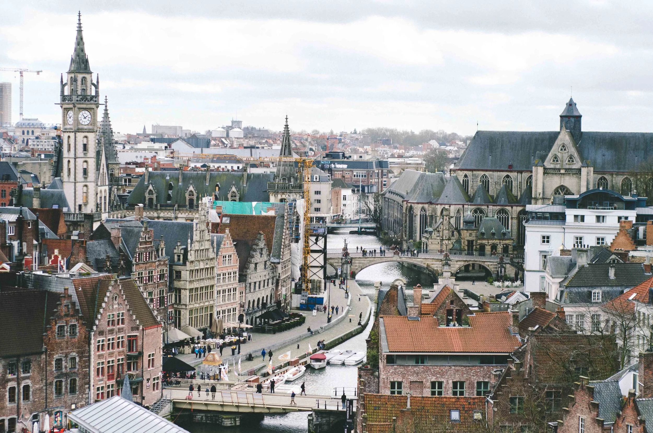 View from Gravensteen