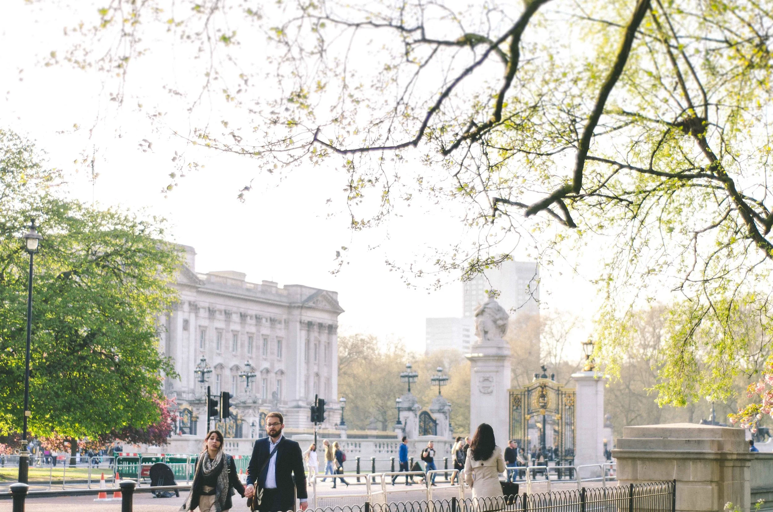 So often we see photos of the iconic structure (Eiffel Tower, Buckingham Palace, etc) itself, but not its surroundings. There is always context.