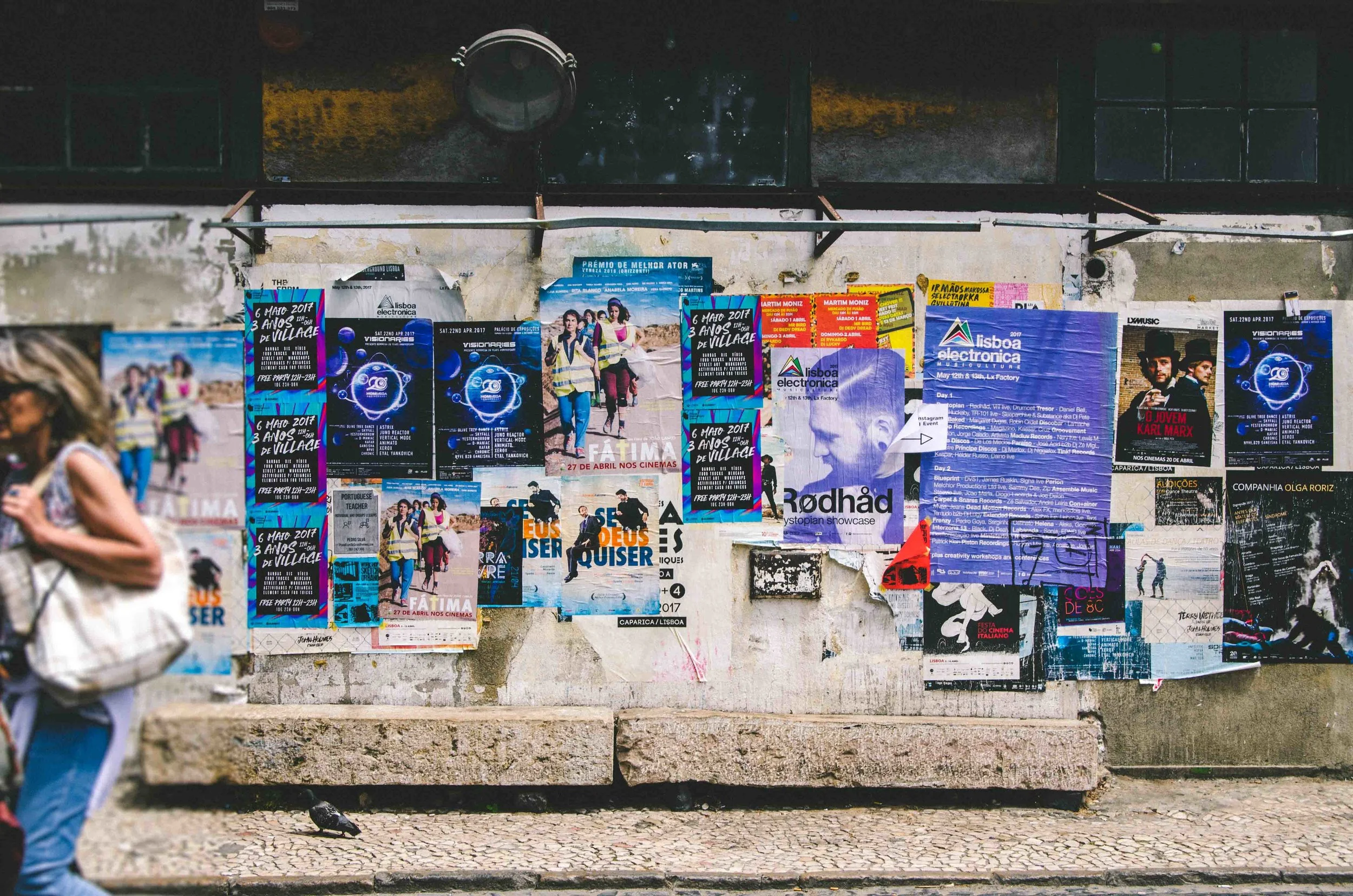 Posters at LX Factory