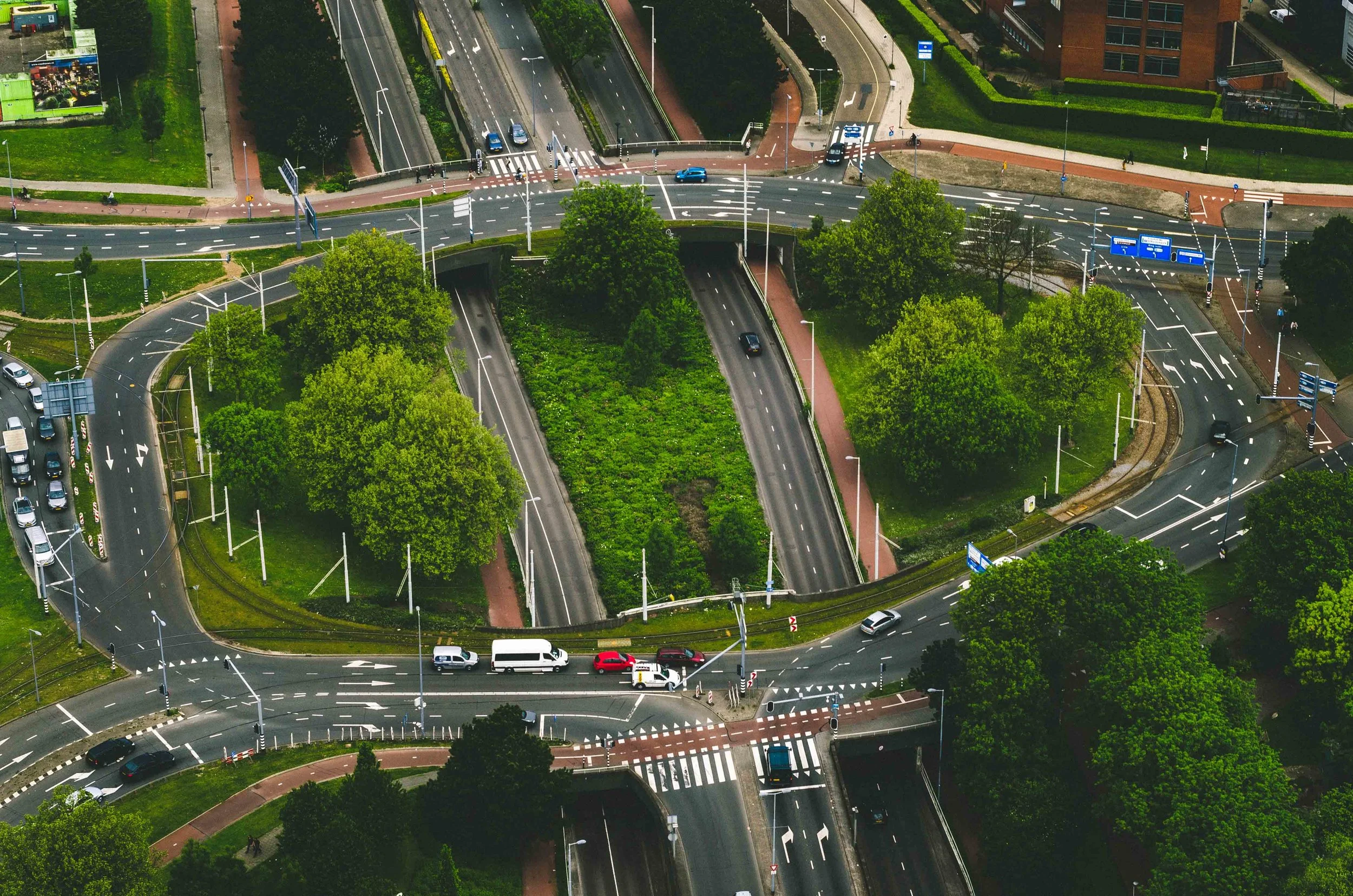 Westzeedijk roundabout/intersection