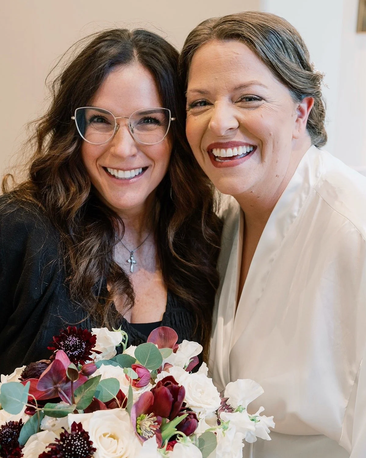 Floral Designer LaVonne Crawford and friend Krista