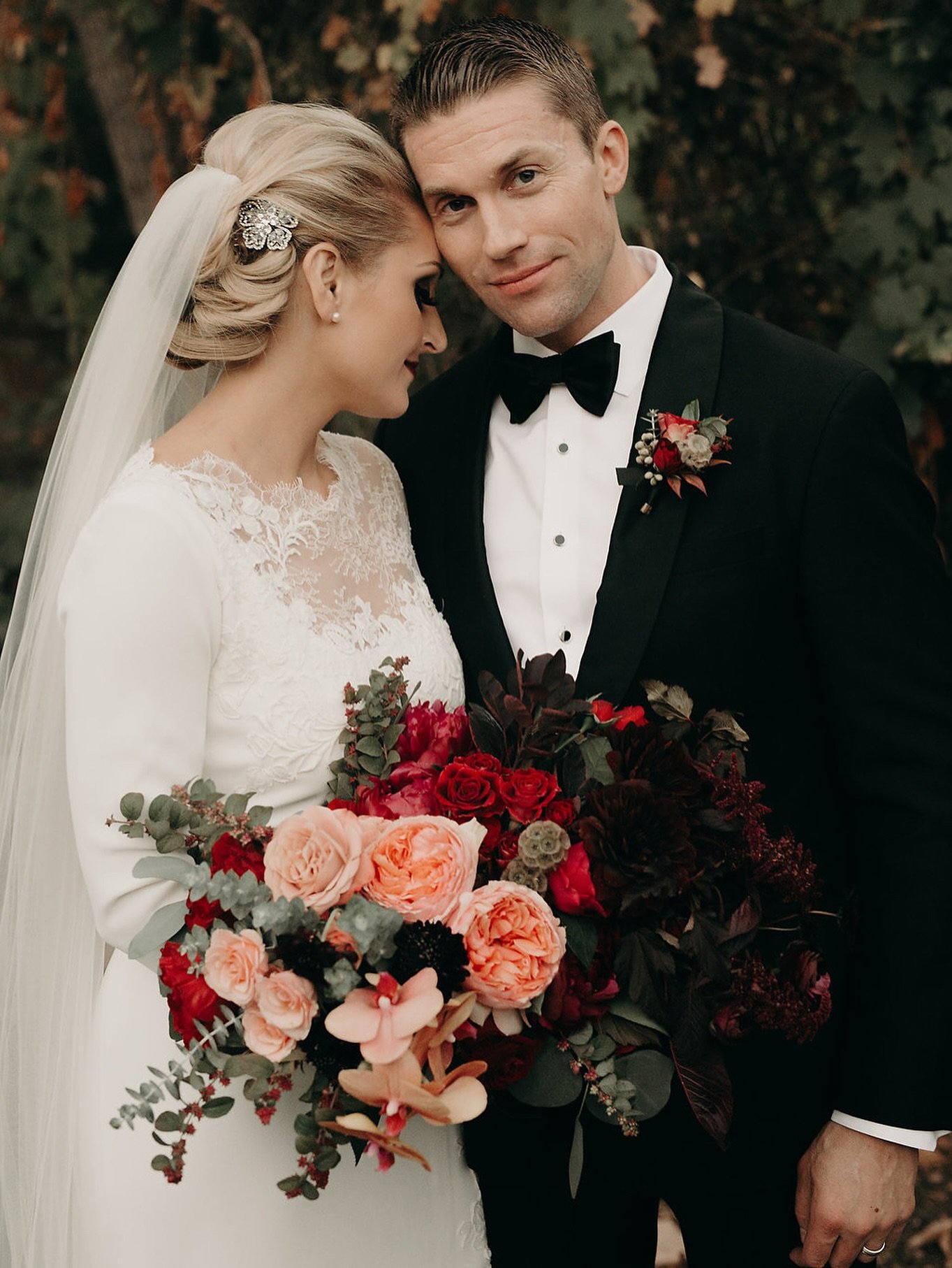 A moment between soulmates&mdash;tender, timeless, and full of depth.
Her gown, his gaze, the florals: each detail chosen with intention.
This is the kind of beauty that lingers long after the day is done.

Designed with devotion.
Adorations.
.
.
.
#