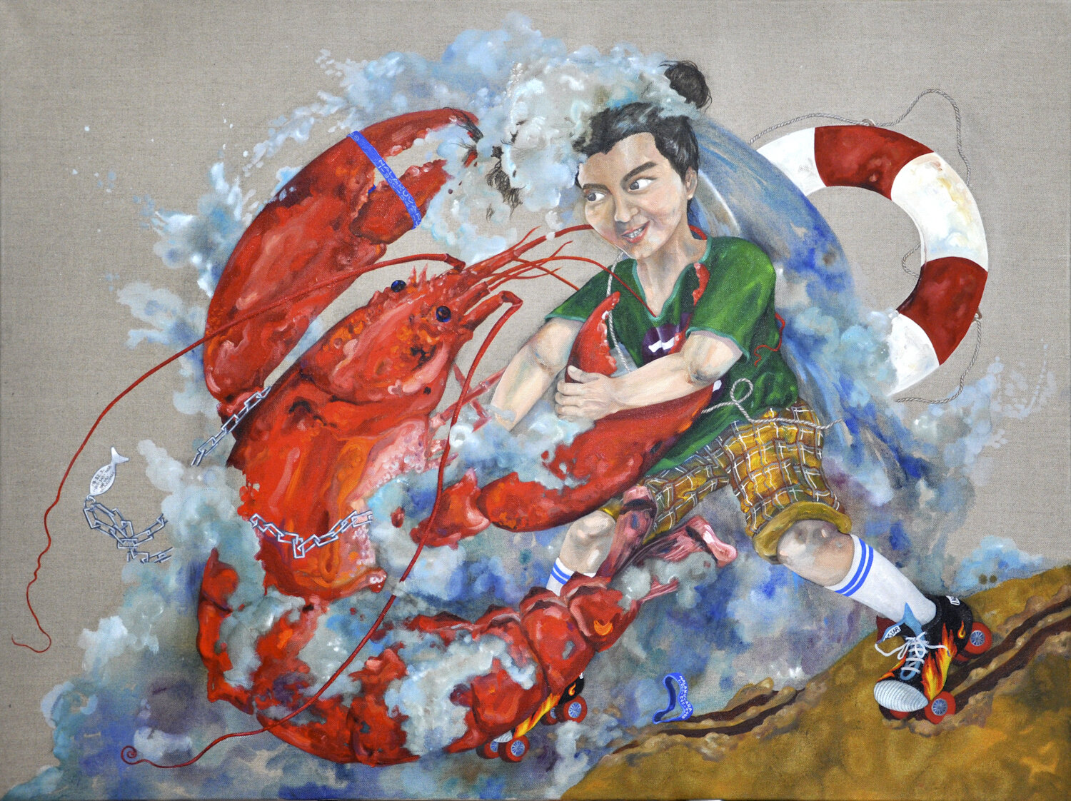 Dragon King and Nezha  /  海龍王與哪吒